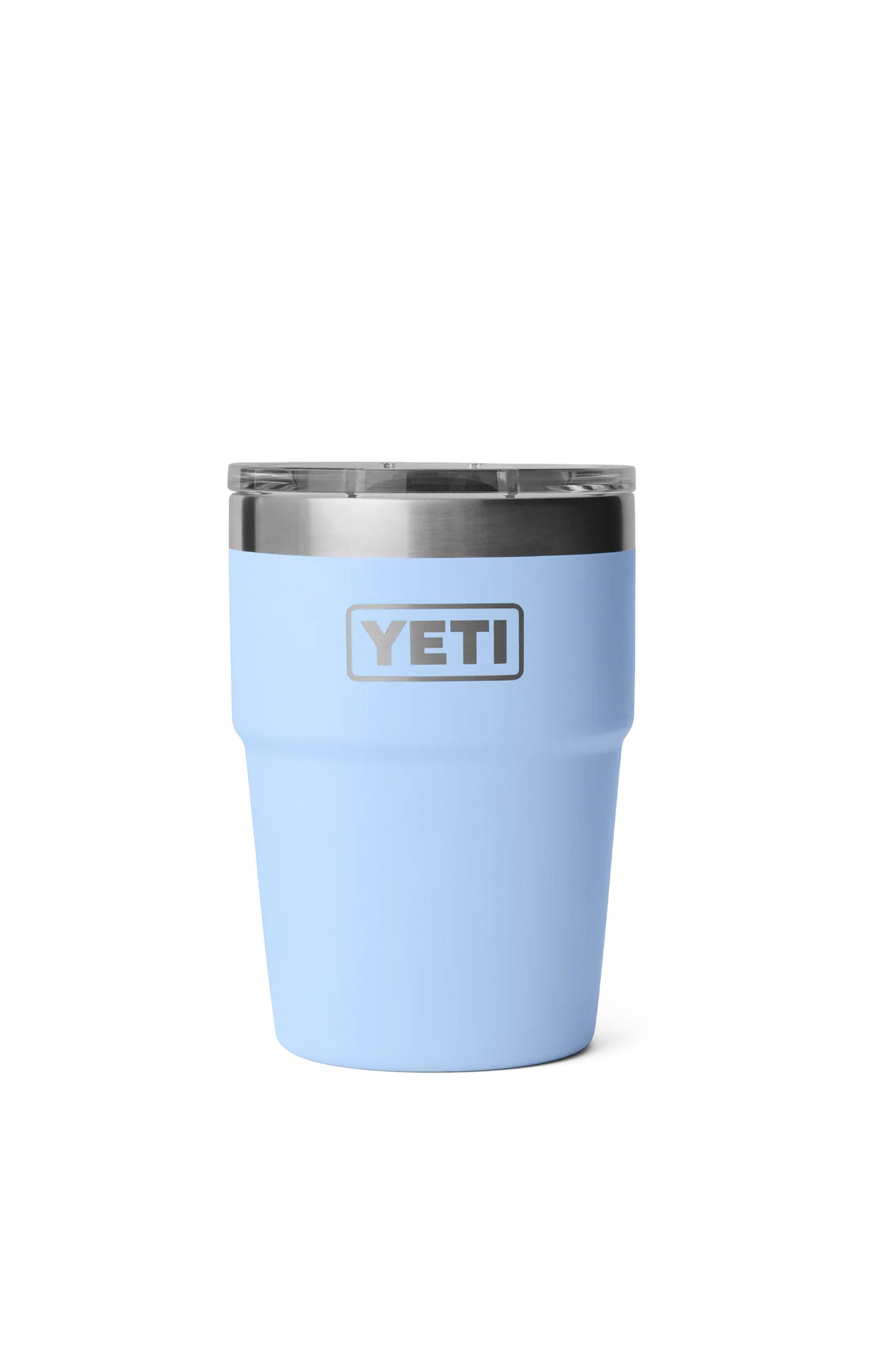 Pukas Surf Shop Drinkware Yeti Rambler 16OZ Stackable Cup Big Sky Blue