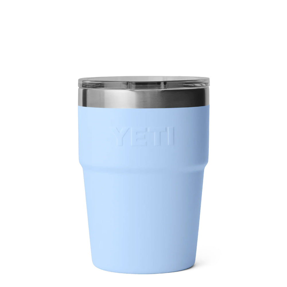 Pukas Surf Shop Drinkware Yeti Rambler 16OZ Stackable Cup Big Sky Blue