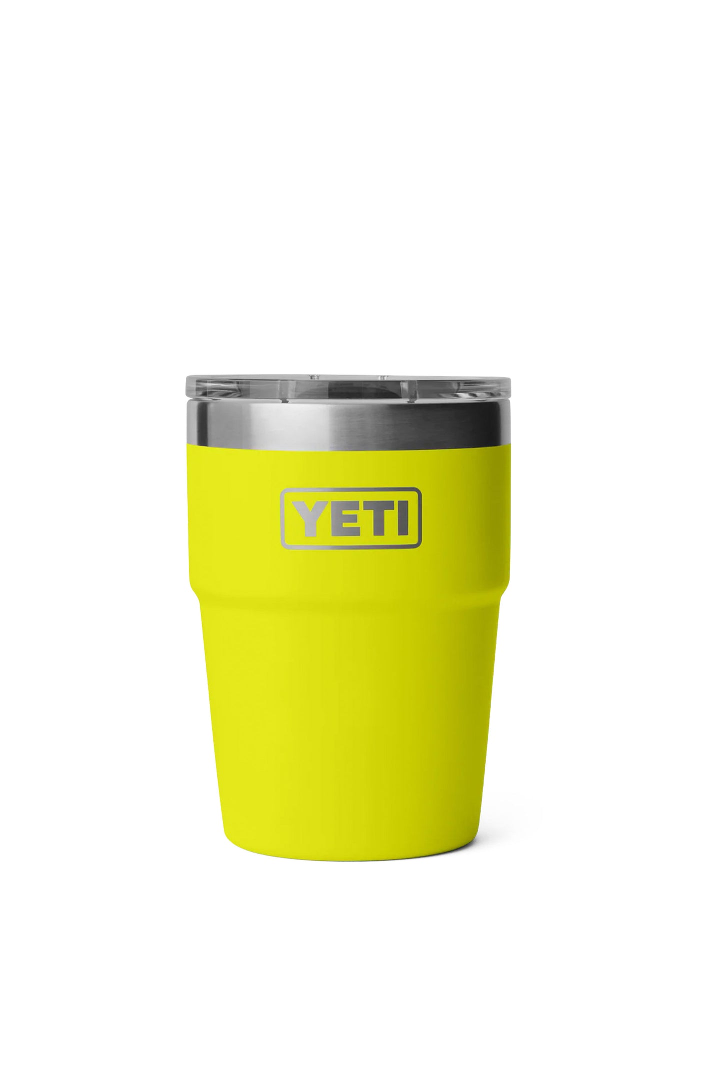 Pukas Surf Shop Drinkware Yeti Rambler 16OZ Stackable Cup Firefly Yellow