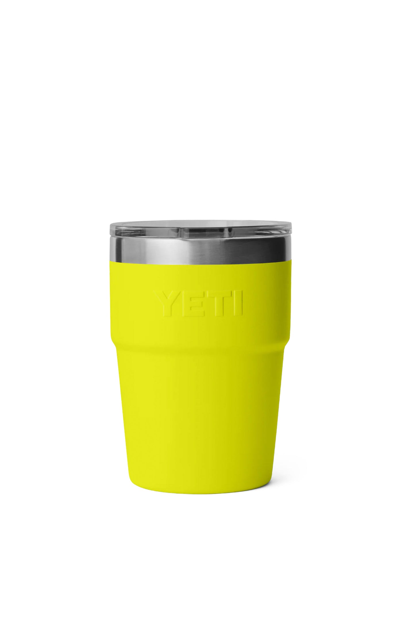 Pukas Surf Shop Drinkware Yeti Rambler 16OZ Stackable Cup Firefly Yellow