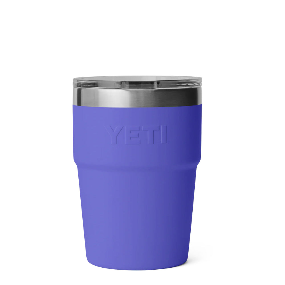 Pukas Surf Shop Drinkware Yeti Rambler 16OZ Stackable Cup Ultramarine Violet