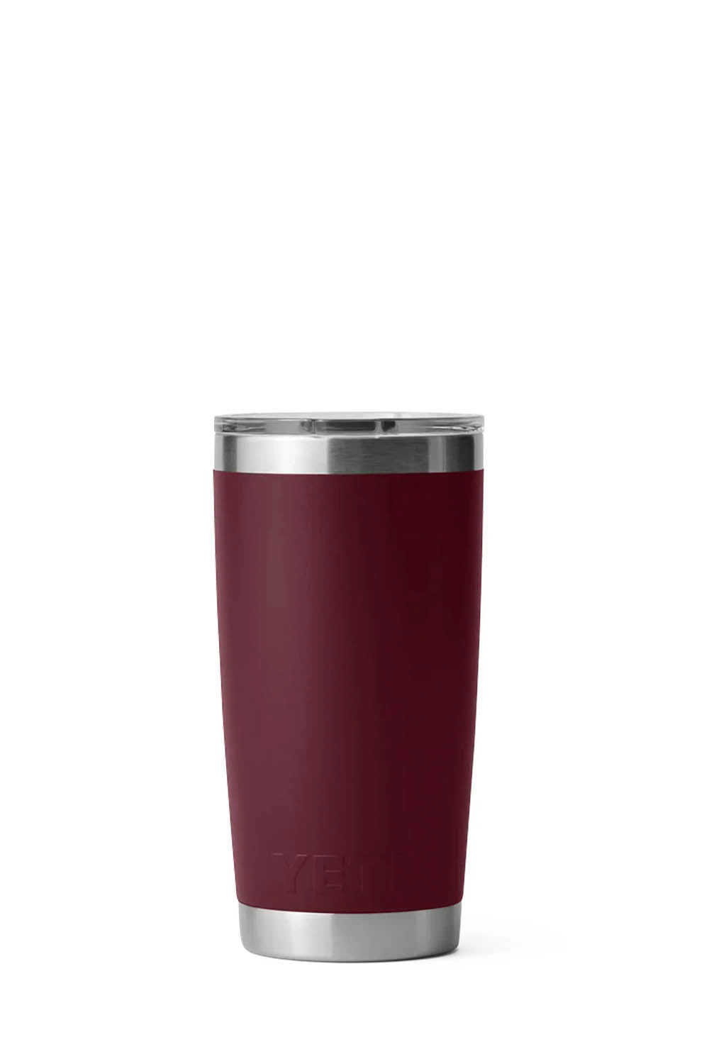 YETI Rambler 20 oz stainless steel tumbler in Wild Vine Red with MagSlider lid