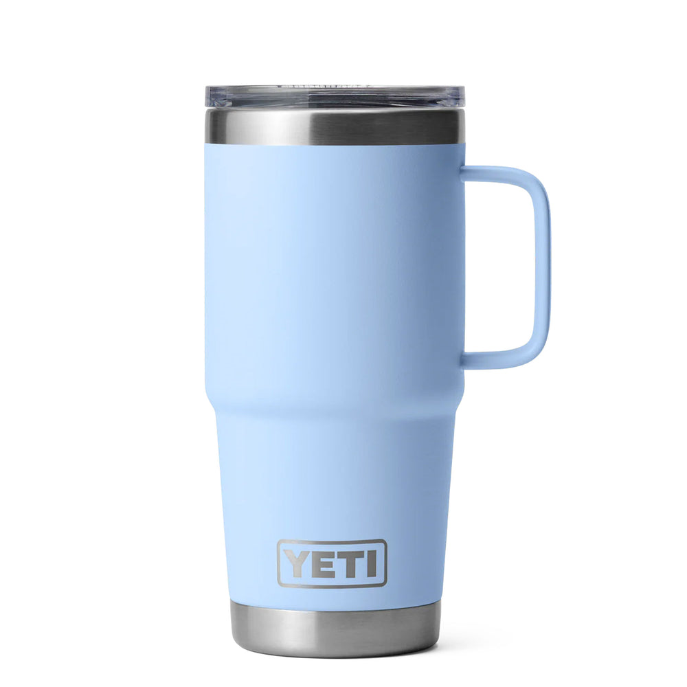 Pukas Surf Shop Drinkware Yeti Rambler 20 OZ Travel Mug Big Sky Blue