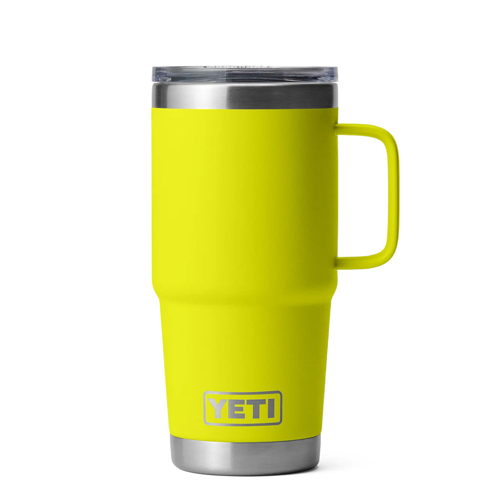 Pukas Surf Shop Drinkware Yeti Rambler 20 OZ Travel Mug Firefly Yellow