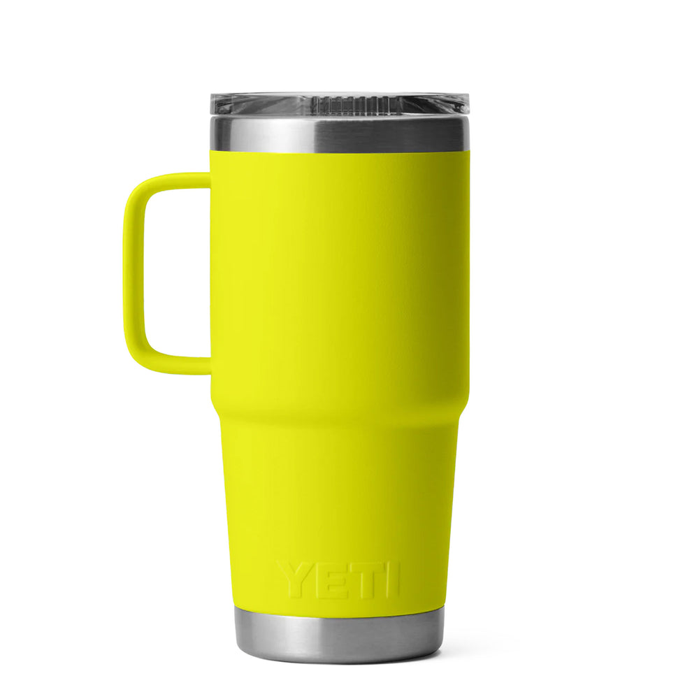 Pukas Surf Shop Drinkware Yeti Rambler 20 OZ Travel Mug Firefly Yellow