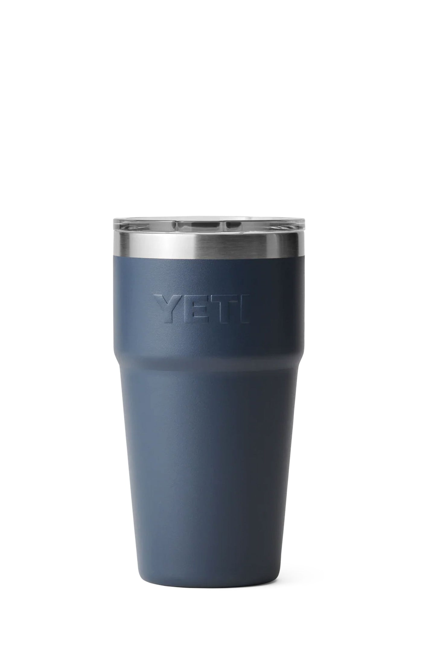 Blue YETI tumbler with silver lid Pukas Surf Shop
