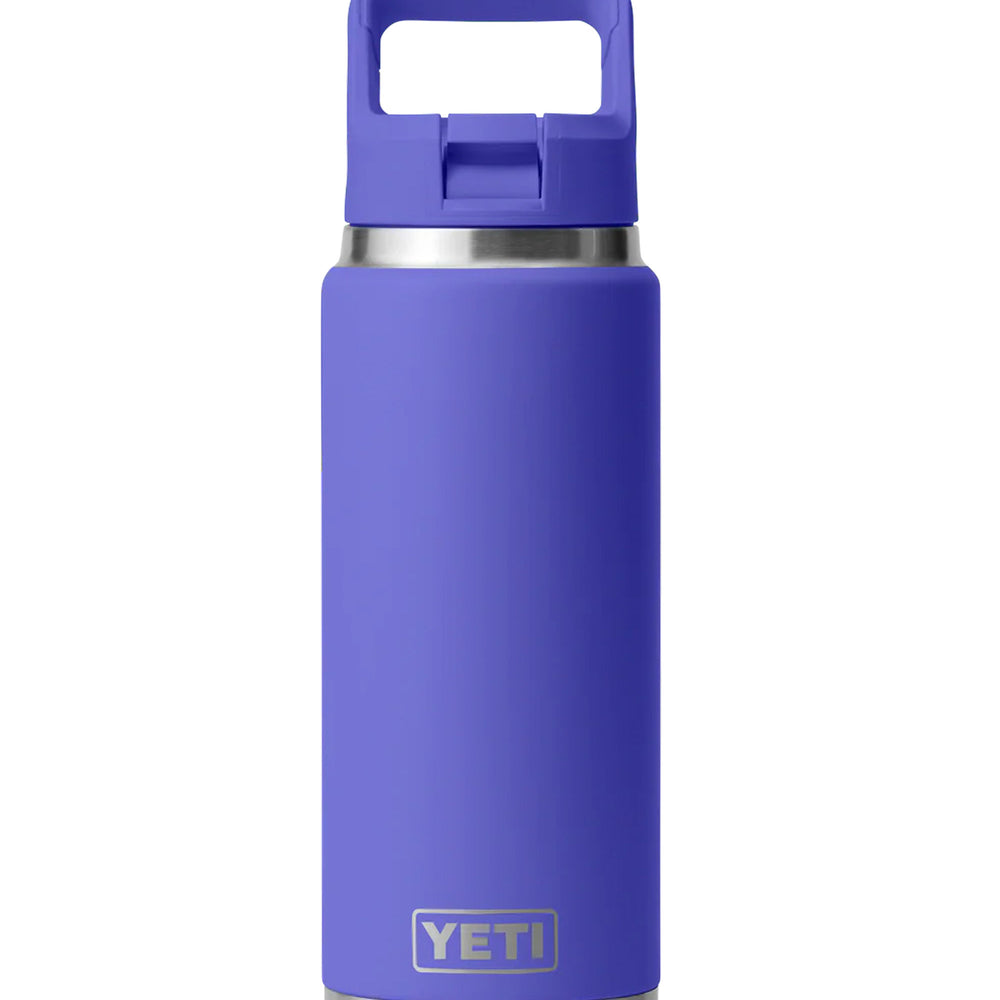 Pukas Surf Shop Drinkware Yeti Rambler 26OZ Colour Straw Bottle Ultramarine Violet