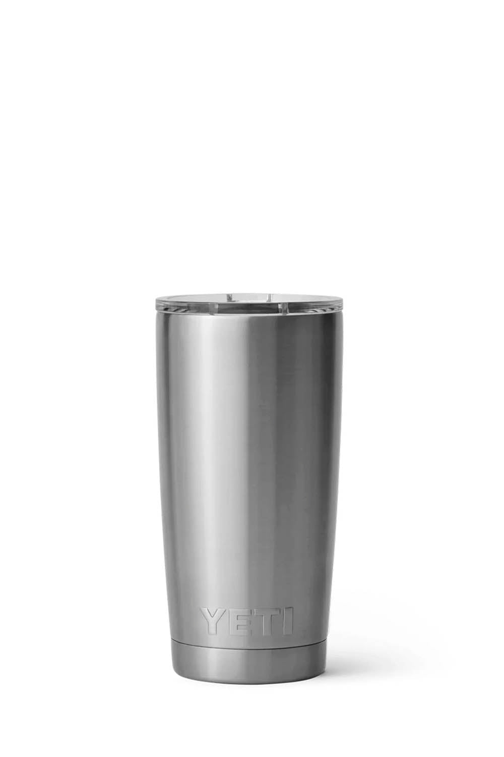 YETI Rambler Tumbler 20 oz in stainless steel with lid