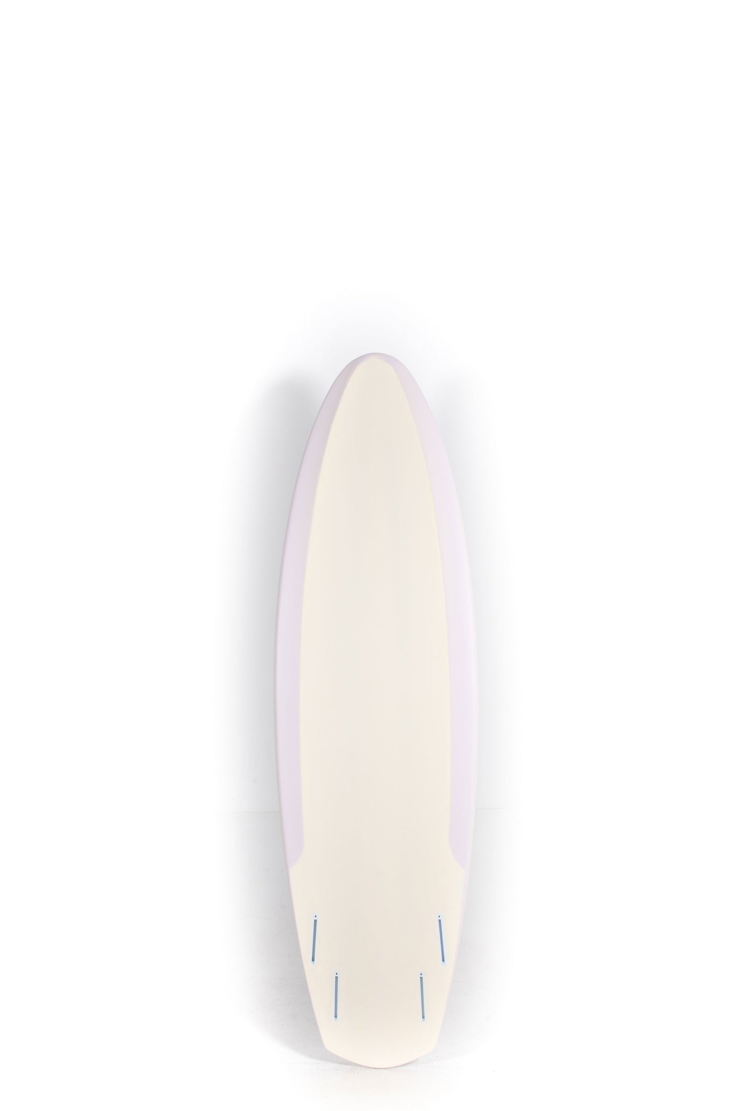 Light Purple and yellow Ellis Ericson Surfboard size 6'1" on a white background by Pukas Surf Shop - 2