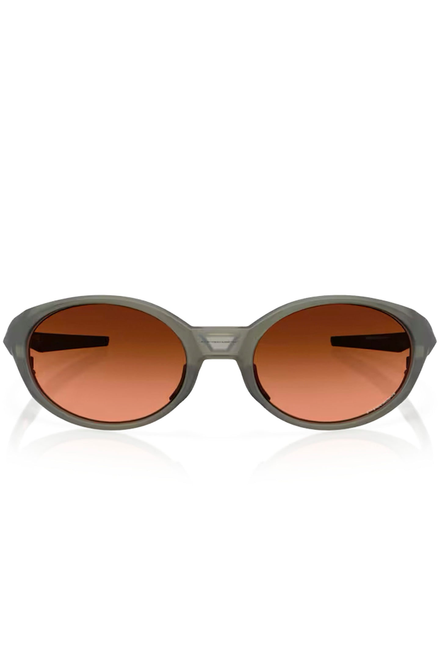 Oakley Eye Jacket Redux sunglasses in olive ink frame with Prizm Bronze Gradient lenses - front view