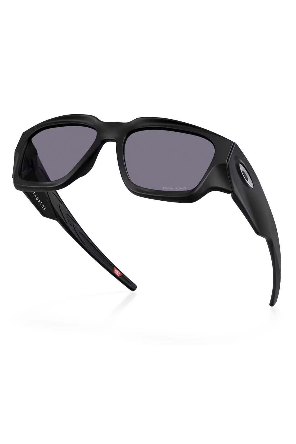 Oakley Instagator Matte Black Prizm Grey — bold matte black sunglasses, available at Pukas Surf Shop