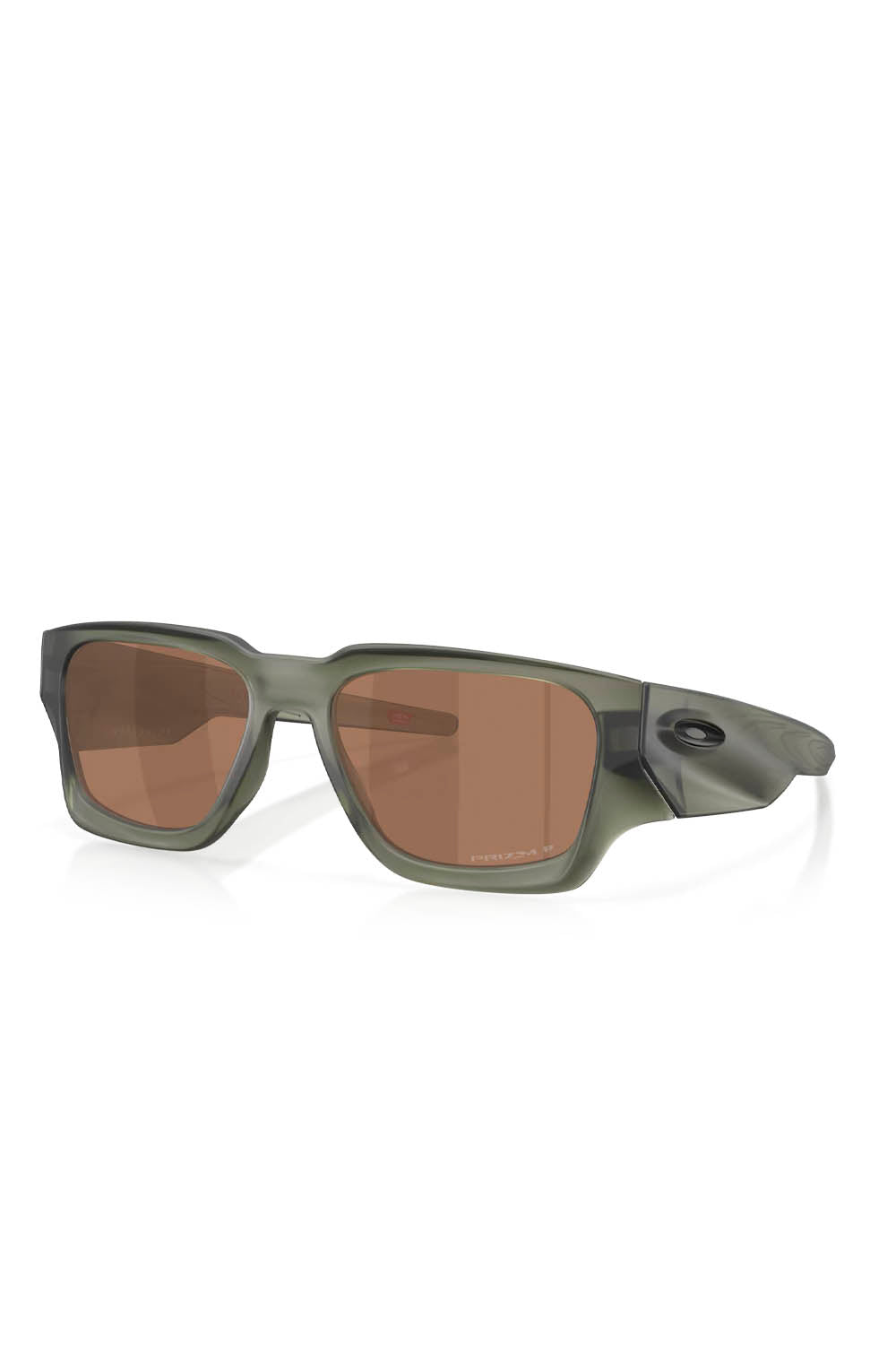 Oakley Instagator Matte Olive Ink Prizm Tungsten Polarized — bold frame sunglasses, available at Pukas Surf Shop