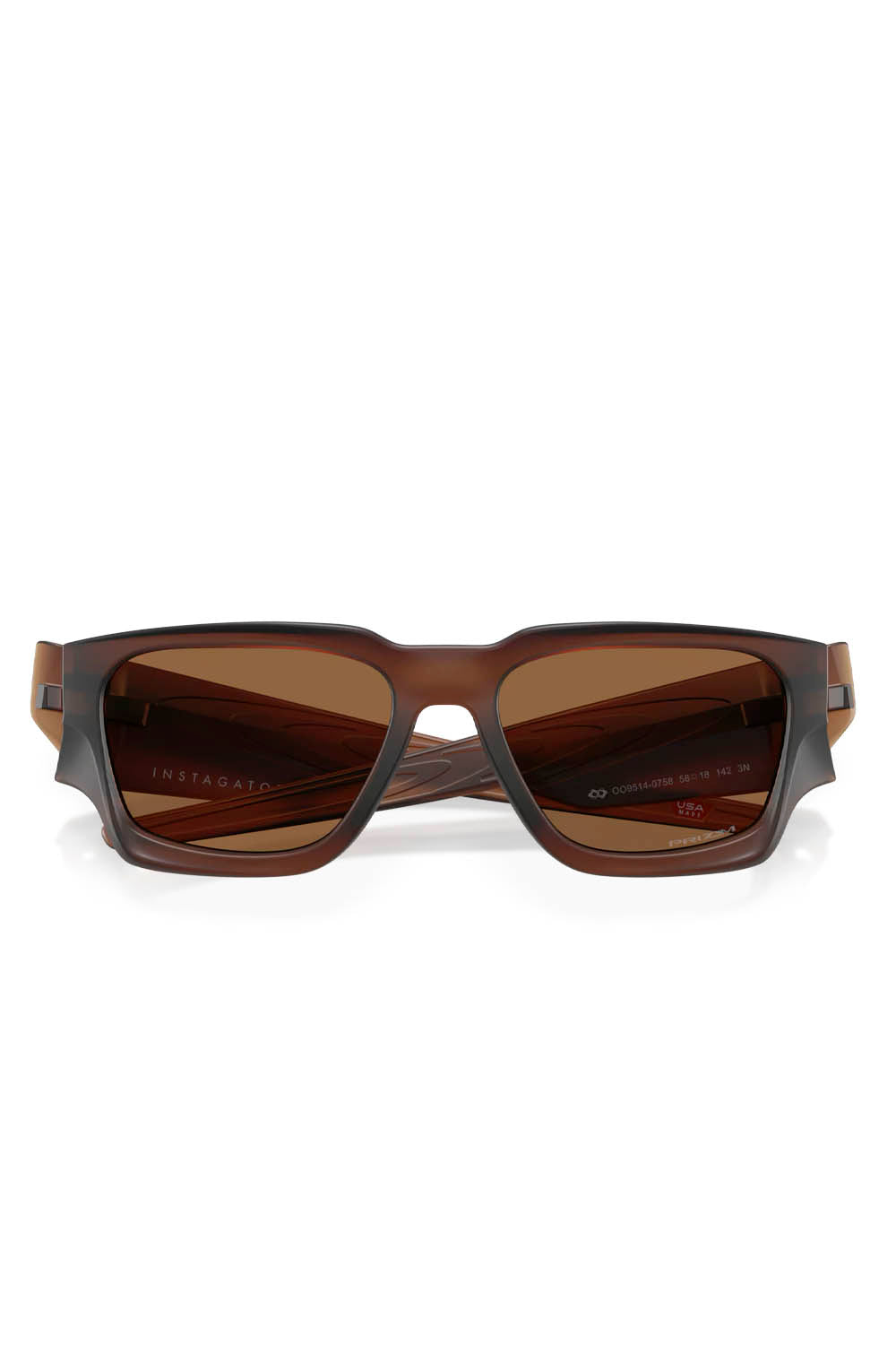 Oakley Instagator Matte Rootbeer Prizm Bronze — old frame sunglasses, available at Pukas Surf Shop
