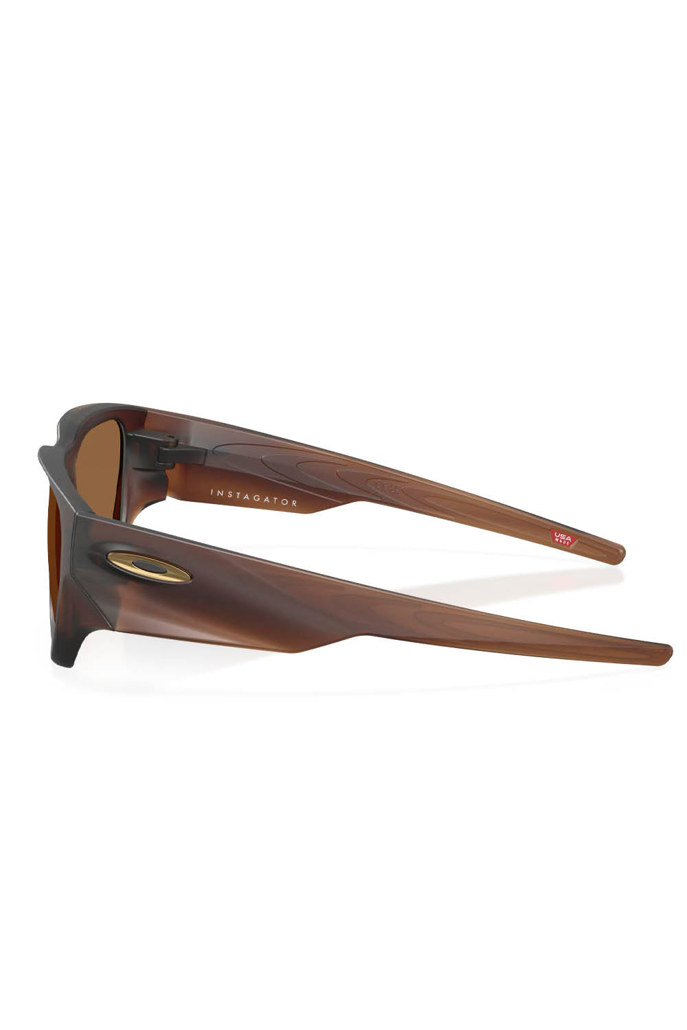 Oakley Instagator Matte Rootbeer Prizm Bronze — old frame sunglasses, available at Pukas Surf Shop