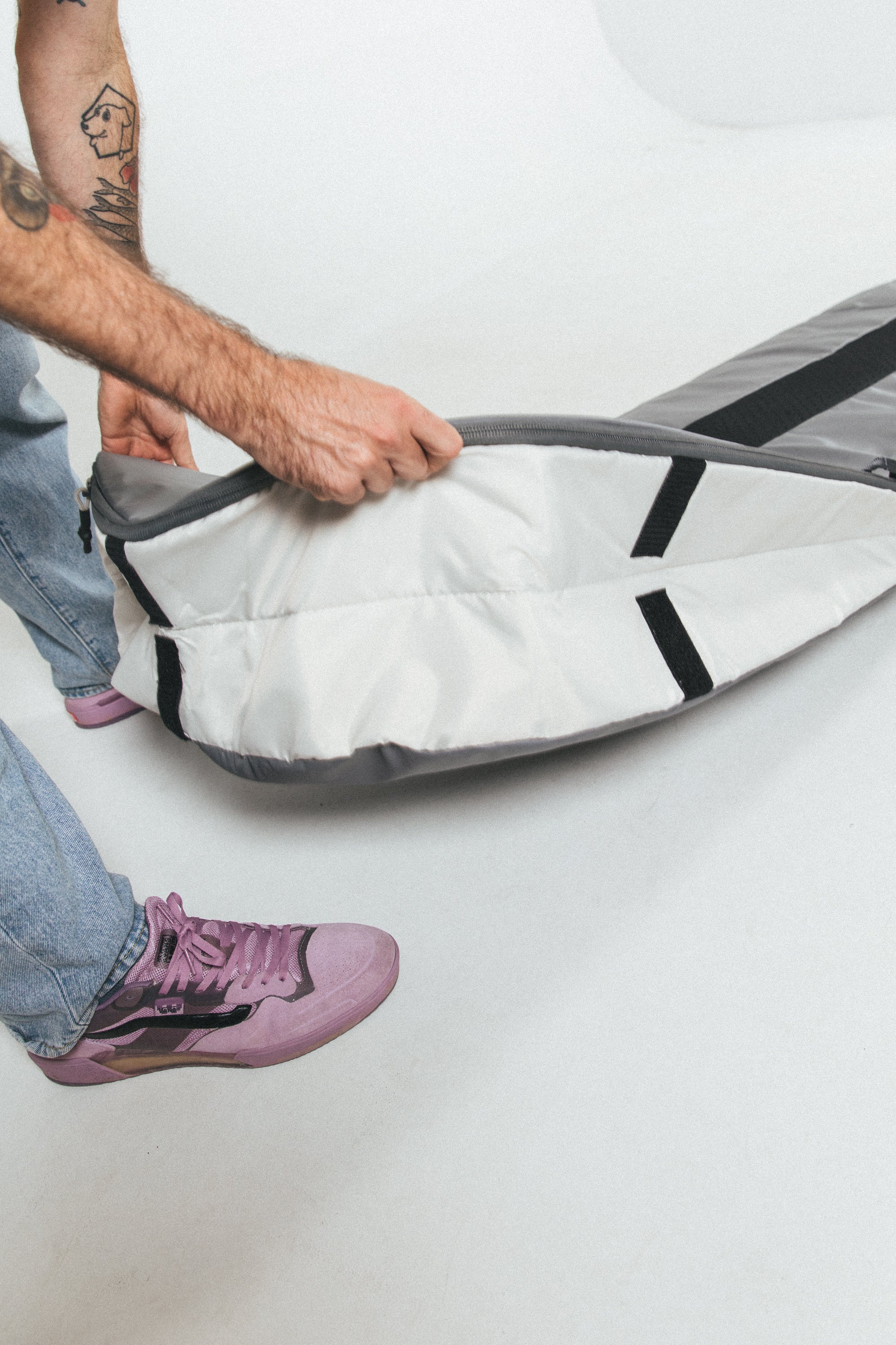 FCS 7'0 Day Fun Board Bag Steel Grey | Shop at PUKAS SURF SHOP