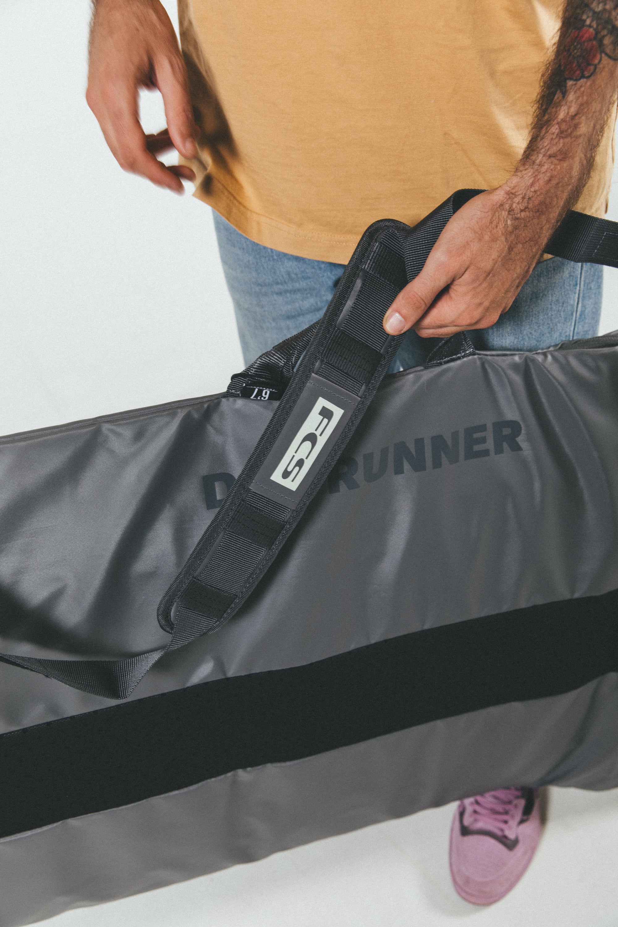 FCS 7'0 Day Fun Board Bag Steel Grey | Shop at PUKAS SURF SHOP
