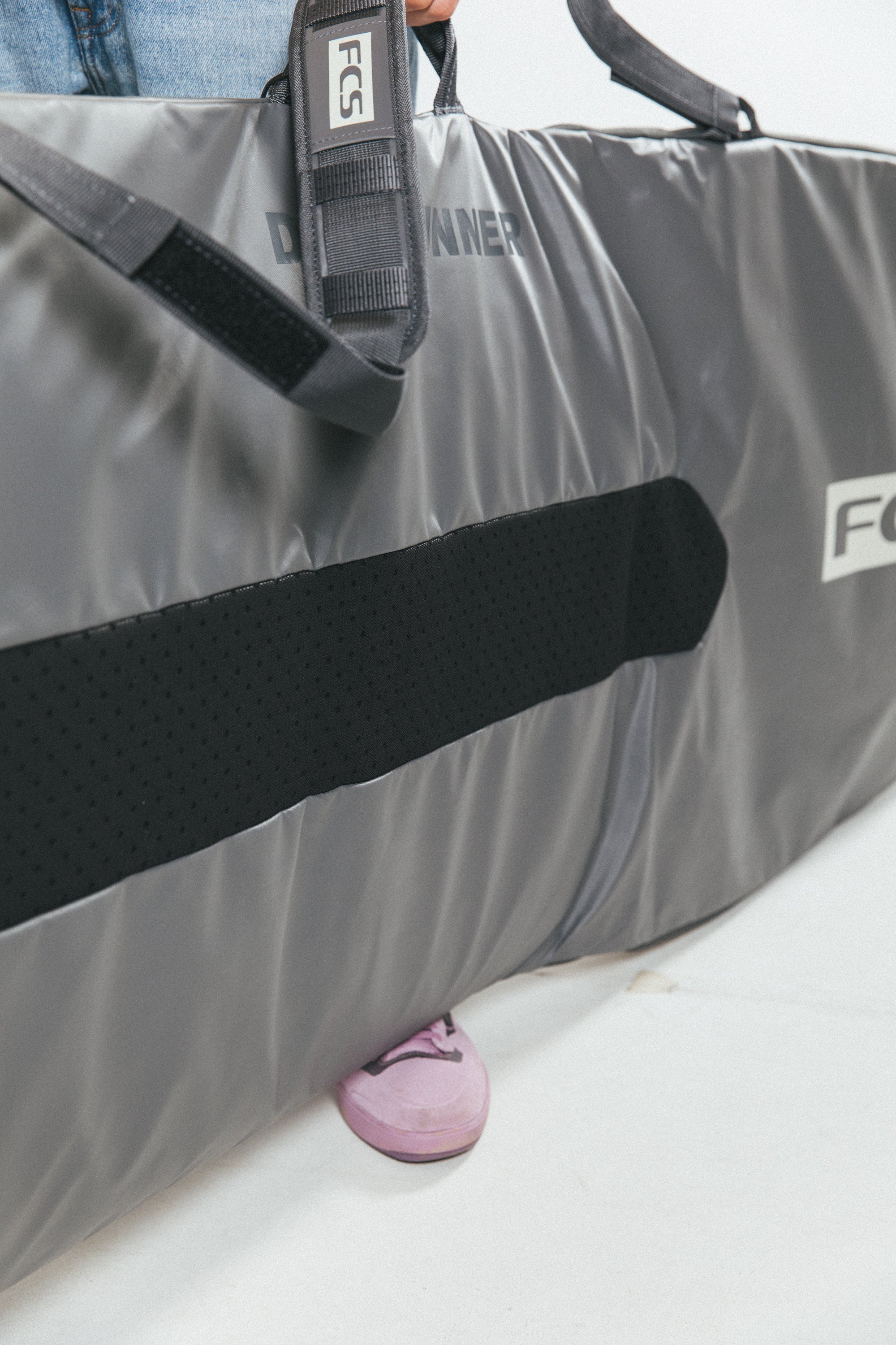 FCS 7'0 Day Fun Board Bag Steel Grey | Shop at PUKAS SURF SHOP