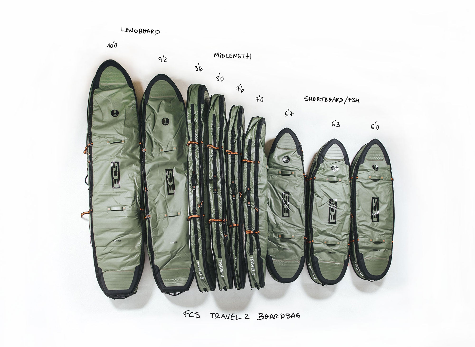 FCS - 8.6 TRAVEL 2 MID-LENGTH – PUKAS SURF SHOP