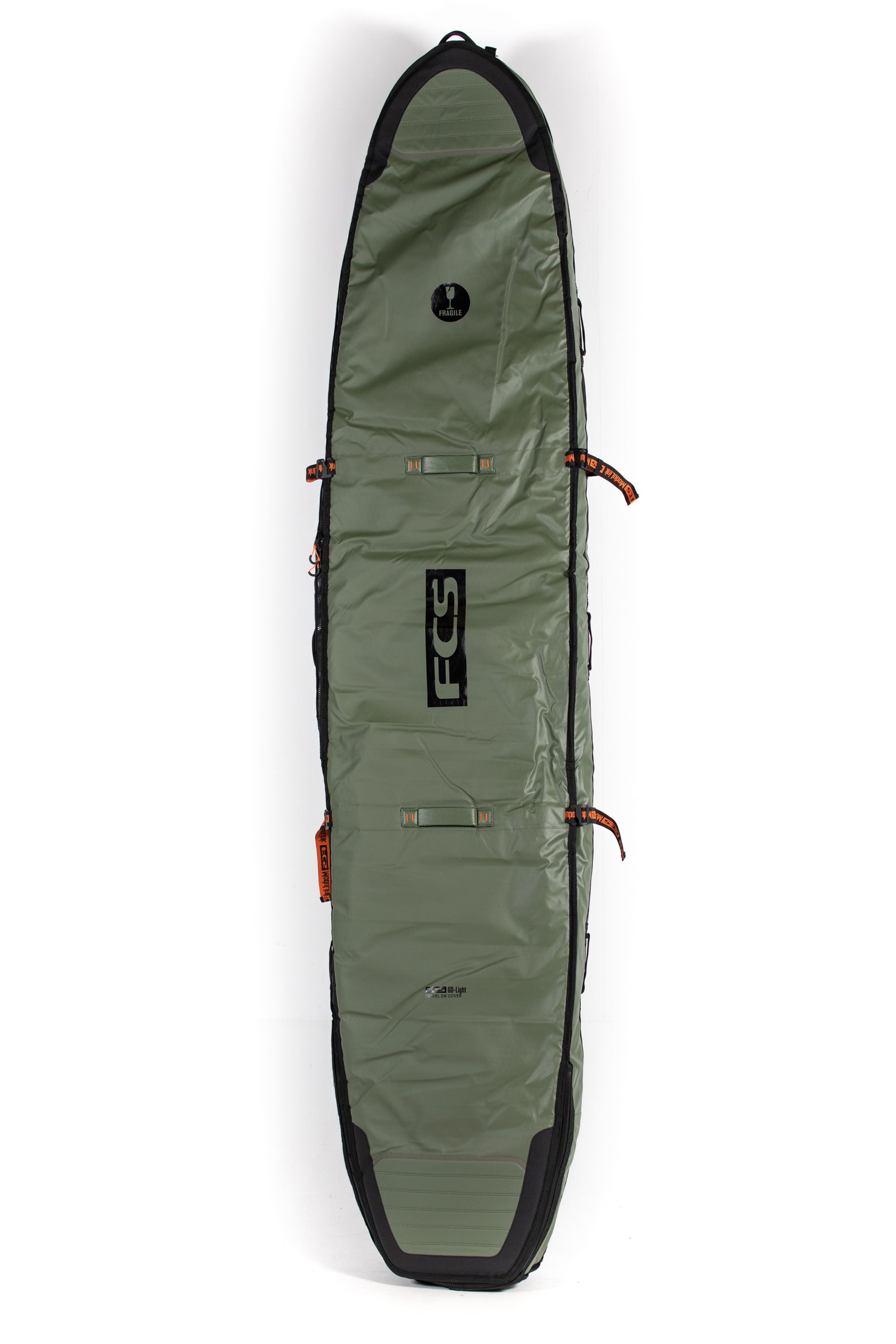 FCS 10.0 Travel 2 Wheelie Longboard Cover | Shop at PUKAS SURF SHOP