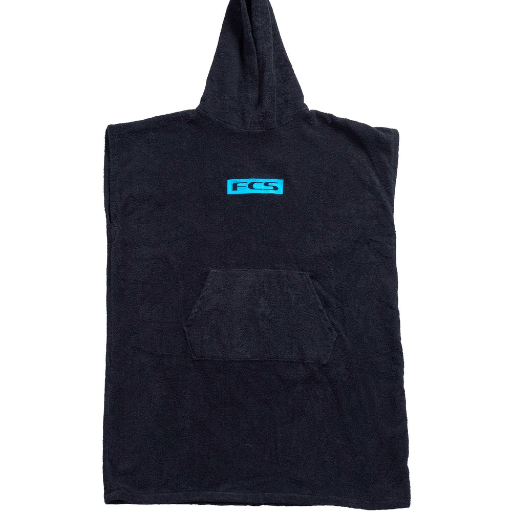 Pukas Surf Shop - FCS - Junior Towel Poncho - Black