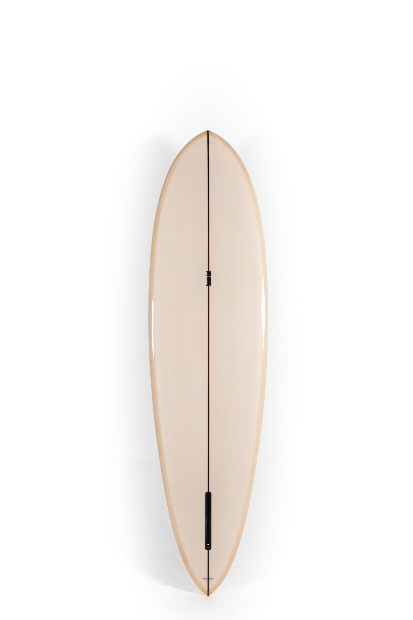 Beige Fantastic Acid Surfboard Antistatic Hull size 7'3" on a white background by Pukas Surf Shop - 2
