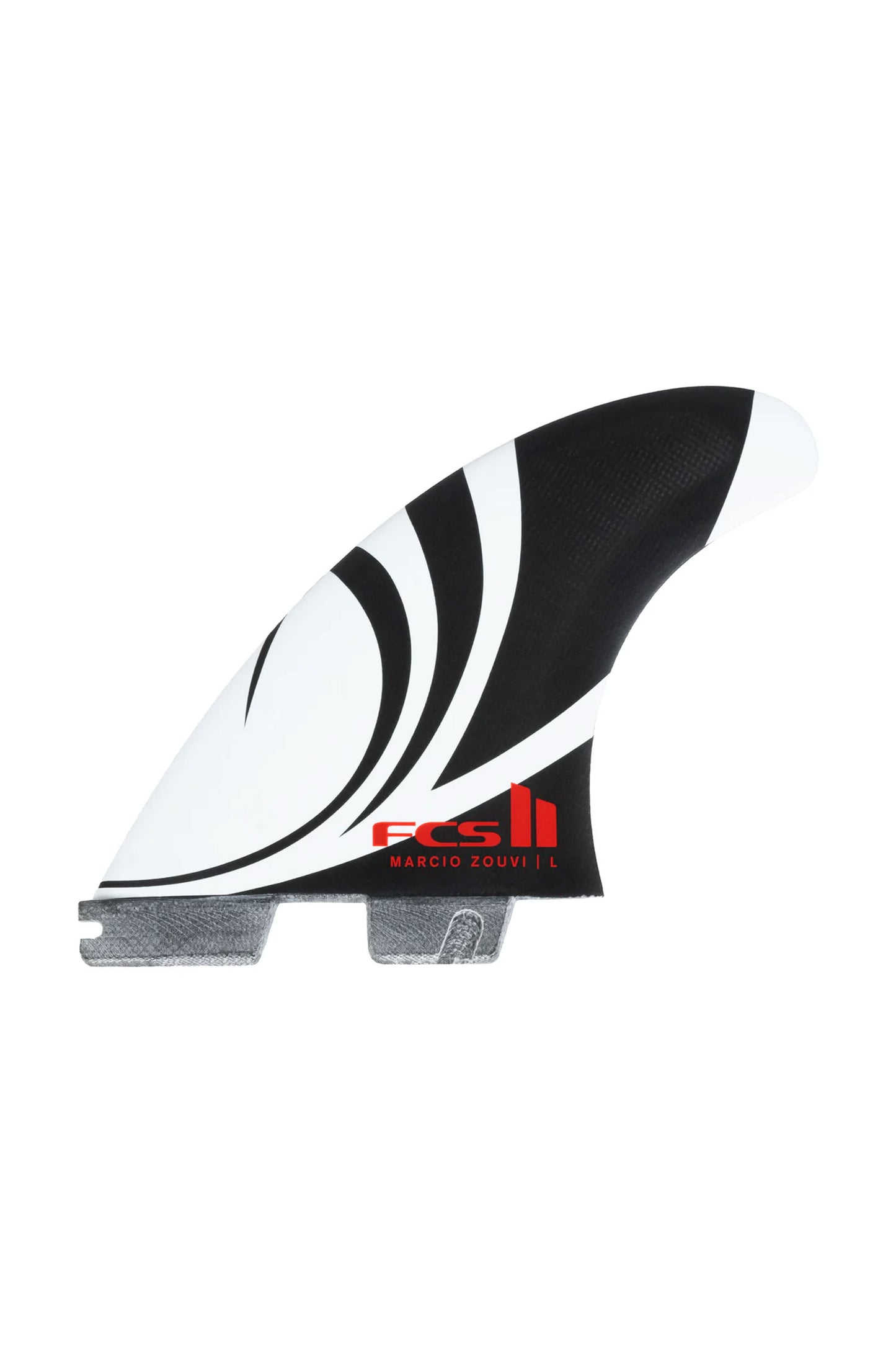 FCS - FCS II SHARPEYE - PC - CARBON BLACK WHITE - M - 3FINS