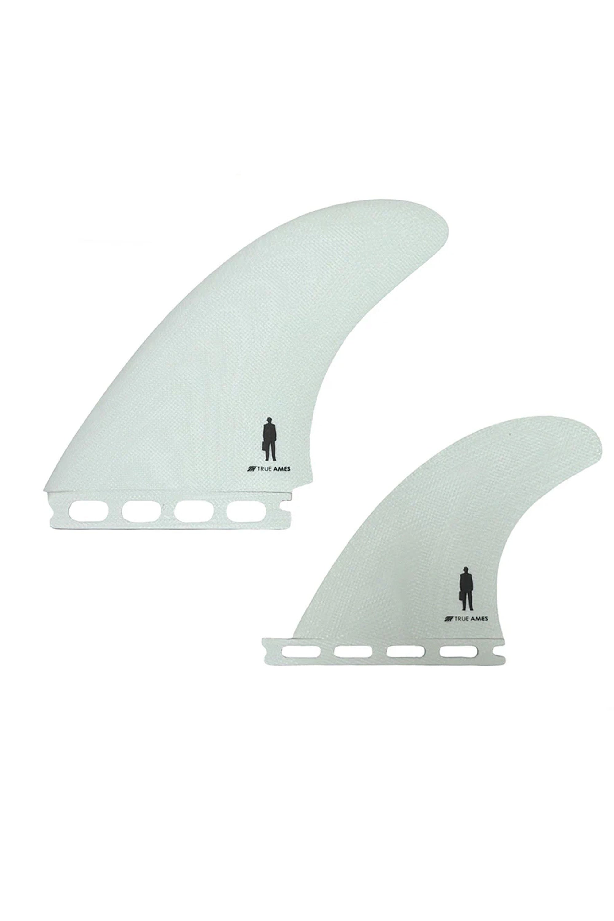 TRUE AMES Proctor Magnum Opus White 2+1 Fin Set | PUKAS SURF SHOP