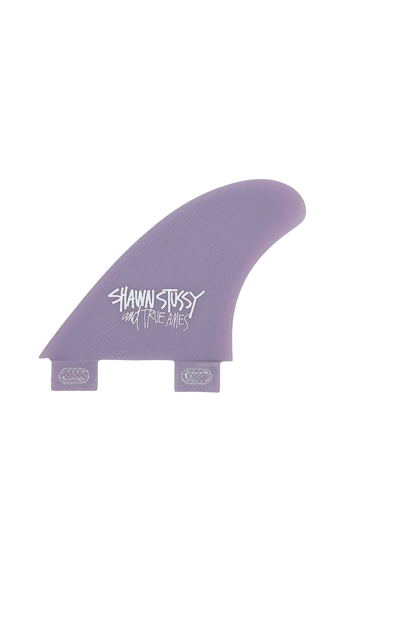 True Ames Trailer Stüssy Hitch Hiker FCS compatible in solid fiberglass in purple - front view