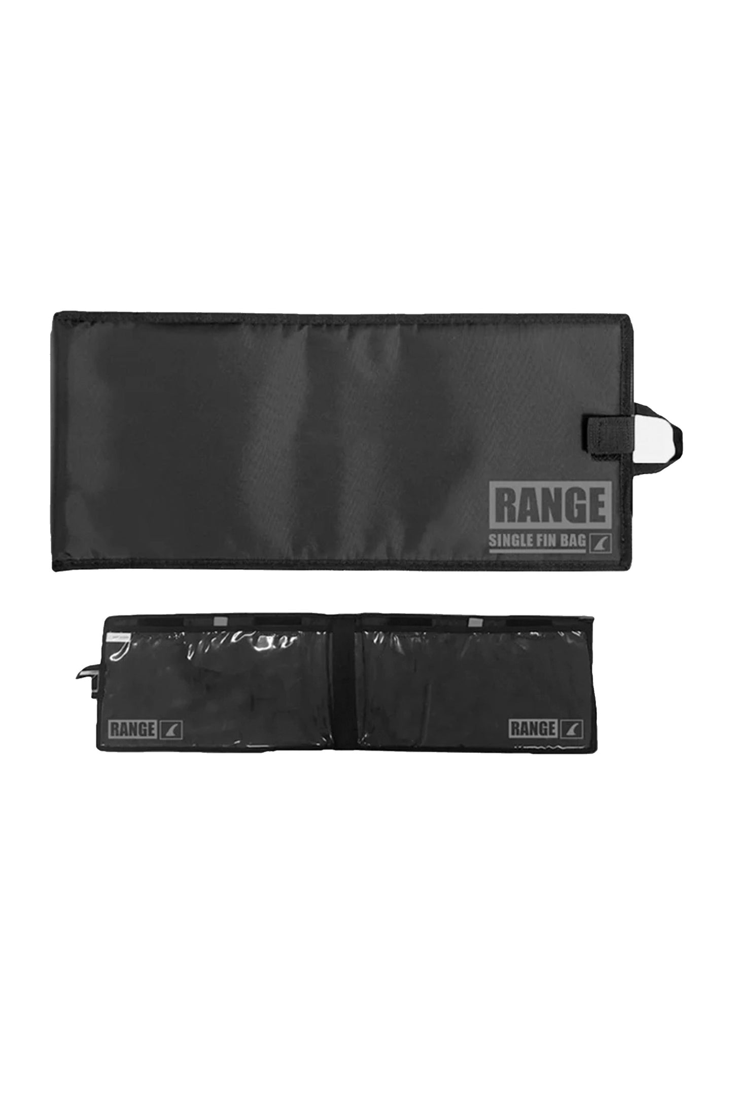 RANGE Longboard Fin Bag - 41cm x 25cm bag for two longboard fins
