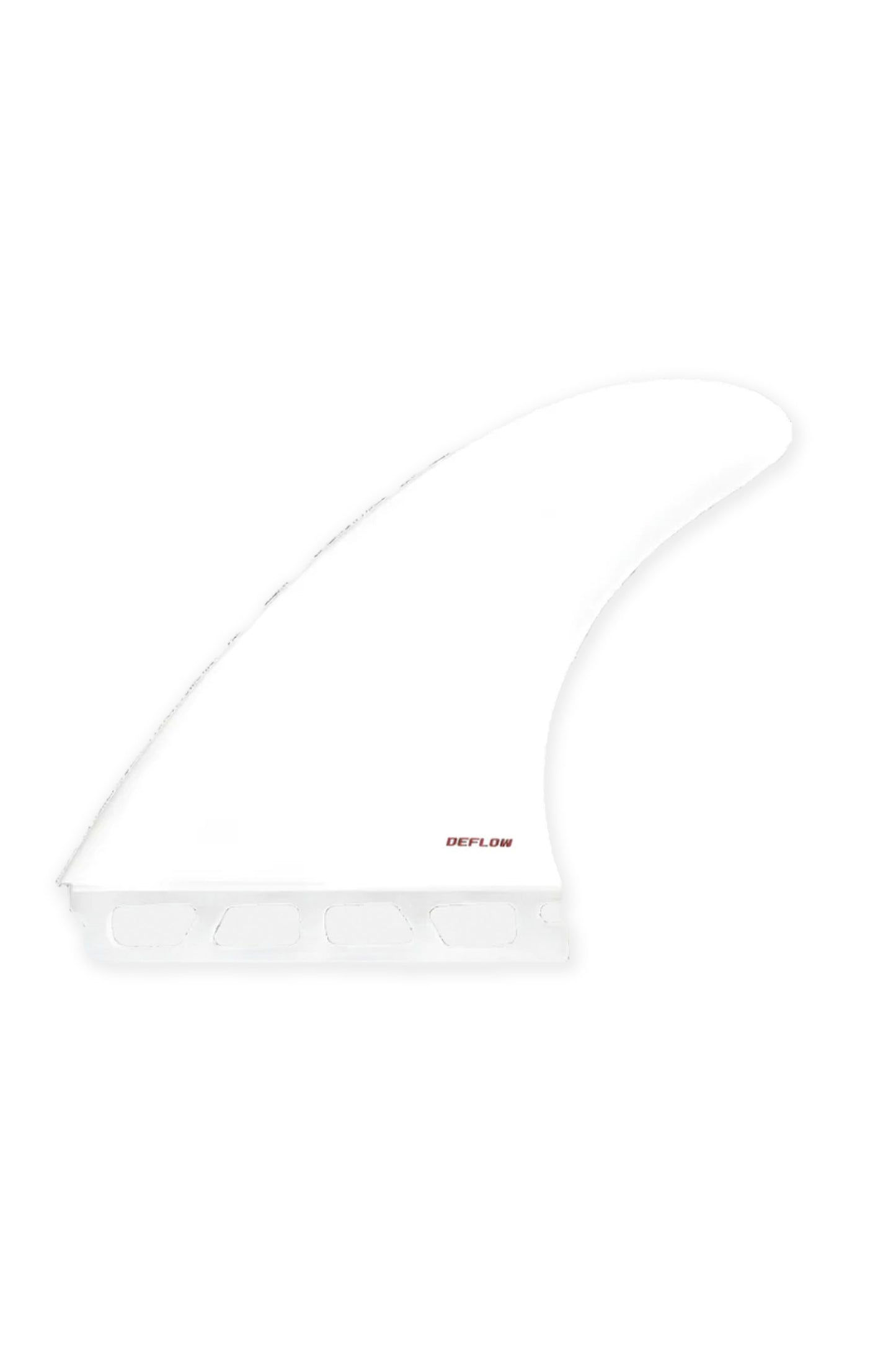 DEFLOW Pulse L large thruster fin set honeycomb construction for powerful surfing - front view
