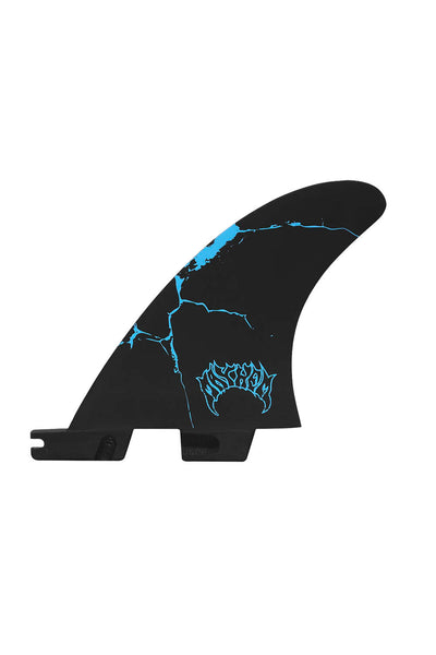 FCS - FCS II MAYHEM - PC CARBON - BLUE - L - QUAD REAR – PUKAS