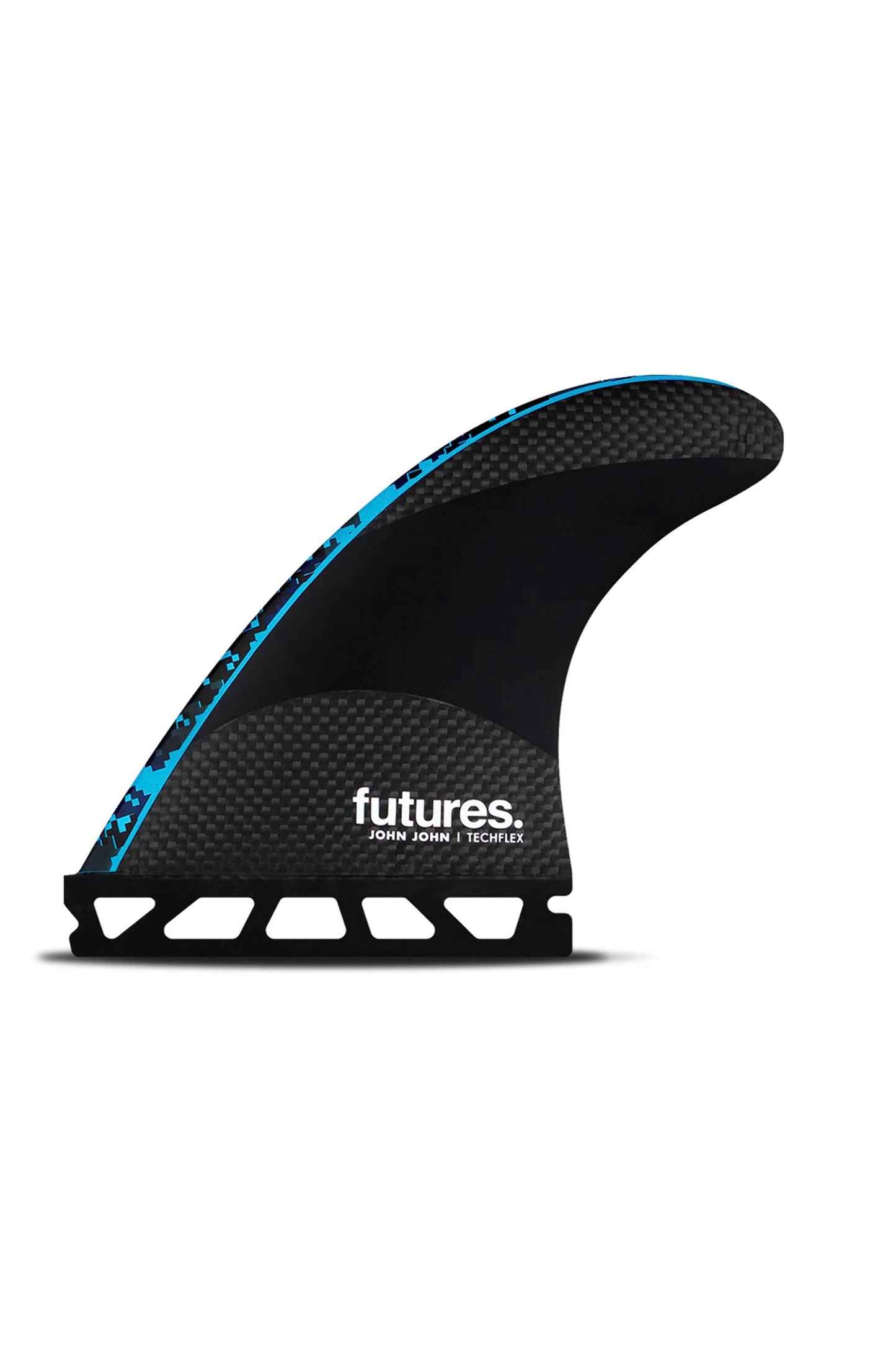 Futures John John Florence Techflex Small thruster fin side view