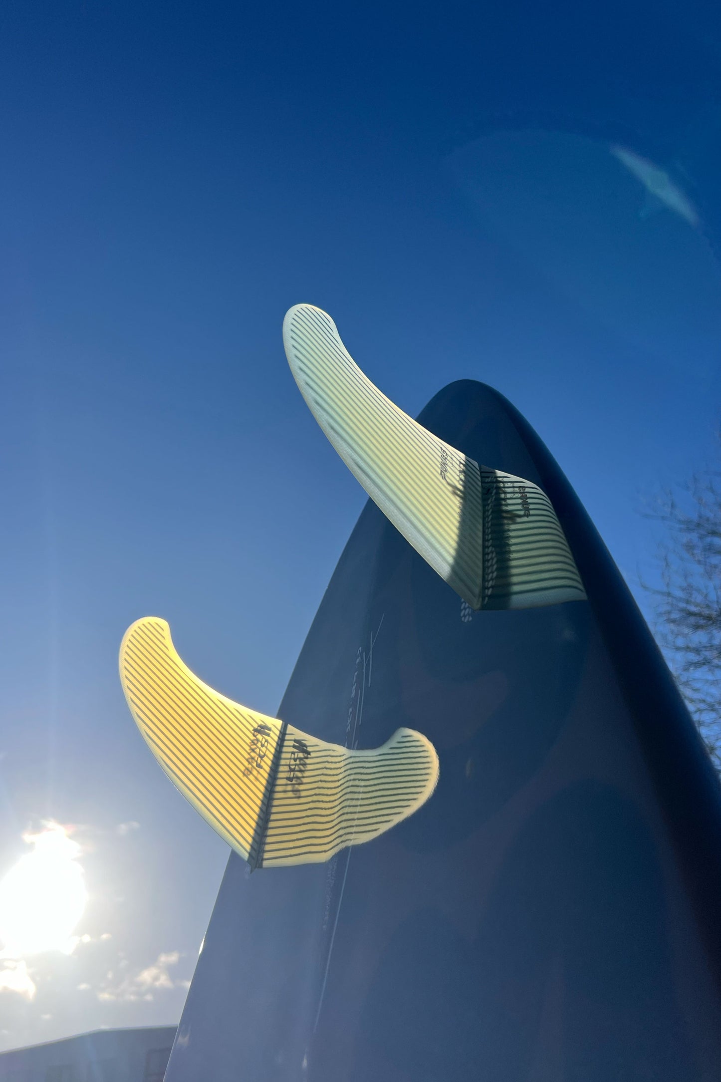 FCS x Pukas twin set in blue background