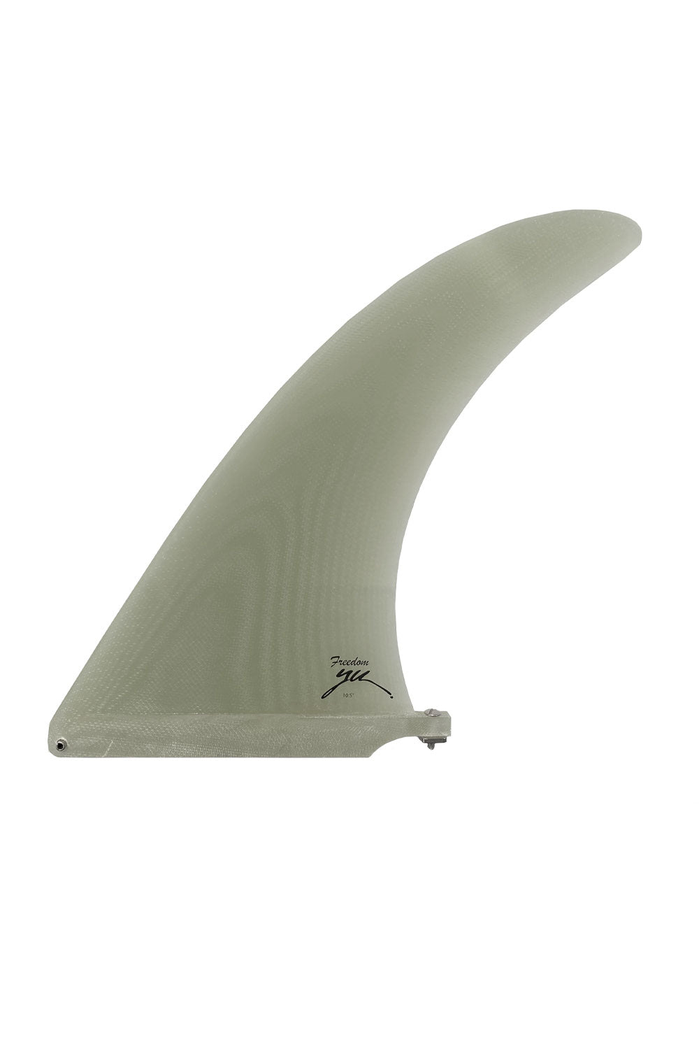 True Ames YU Freedom 8.25" Clear Single Fin – Futures – Pukas Surf Shop