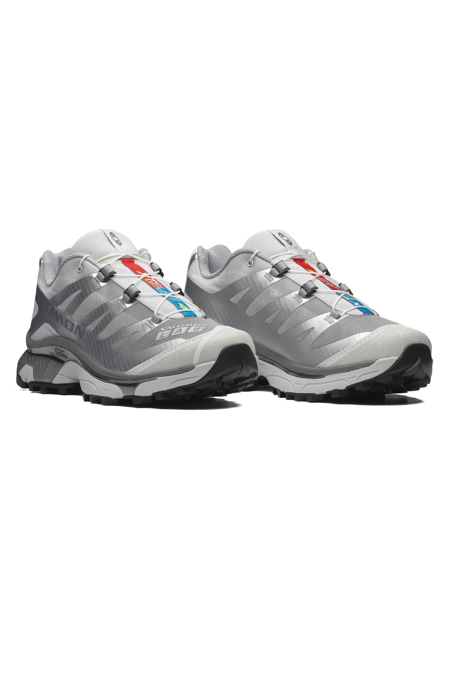 Salomon XT-4 OG Sharkskin Dawn Blue men's trail running shoes full lateral view