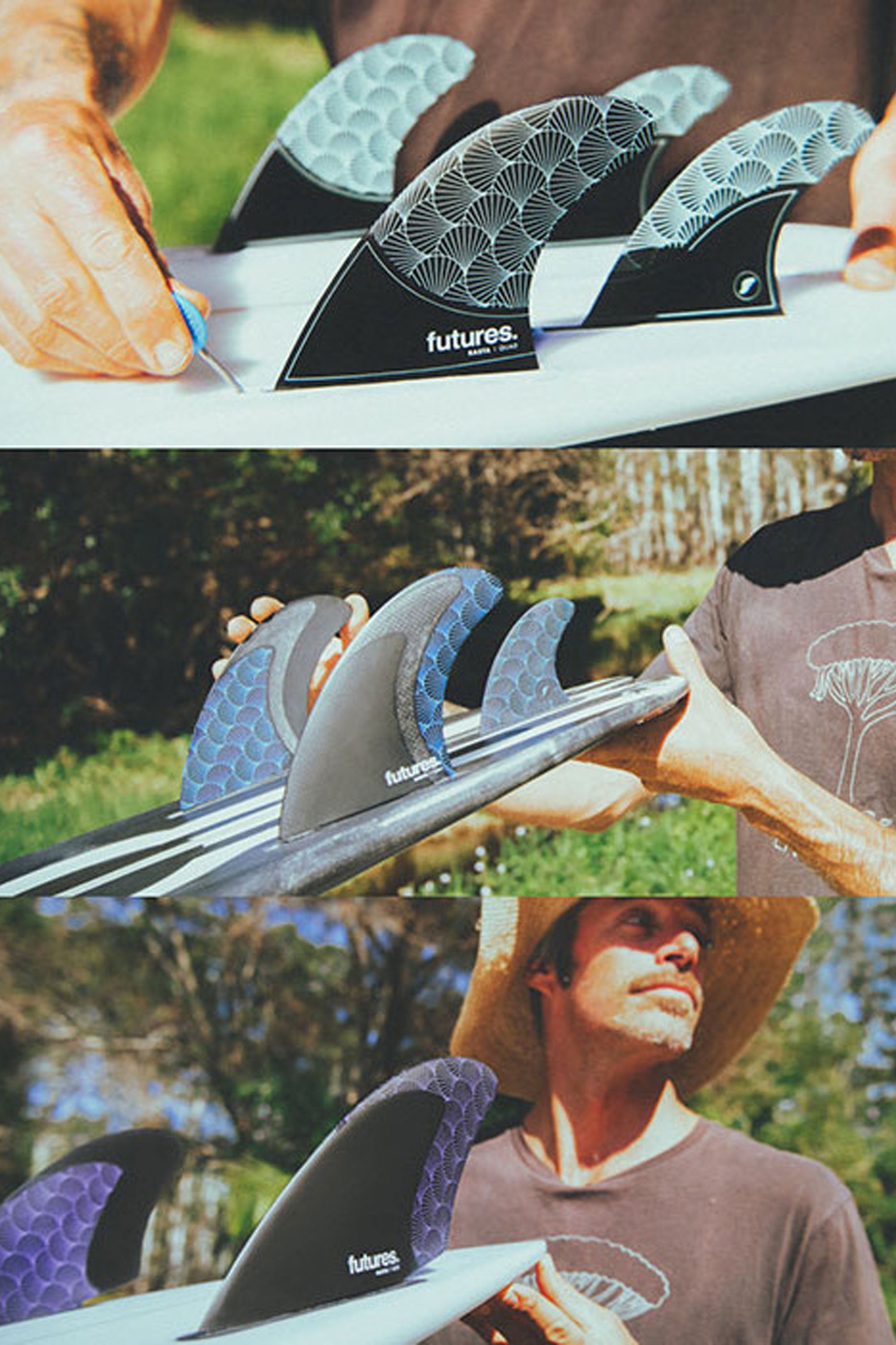 Surf FINS - QUAD'S | Get your quad setup at PUKAS SURF SHOP