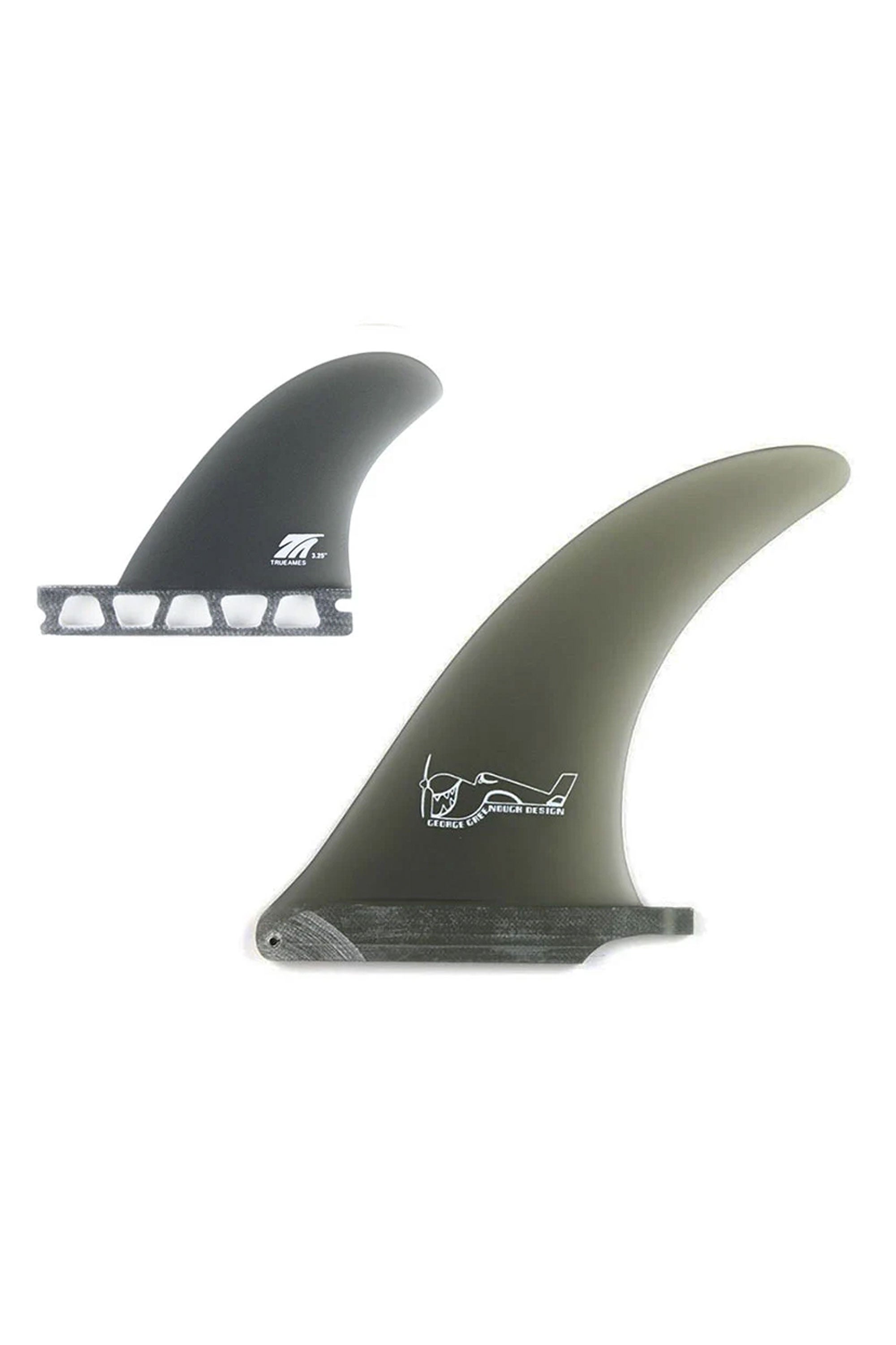 サーフィン・ボディボード TRUE AMES E GREENOUGH 4A 7.5 TRUE AMES Greenough 4A 7.5 + Side Bites Smoke 2+1 | Shop at PUKAS