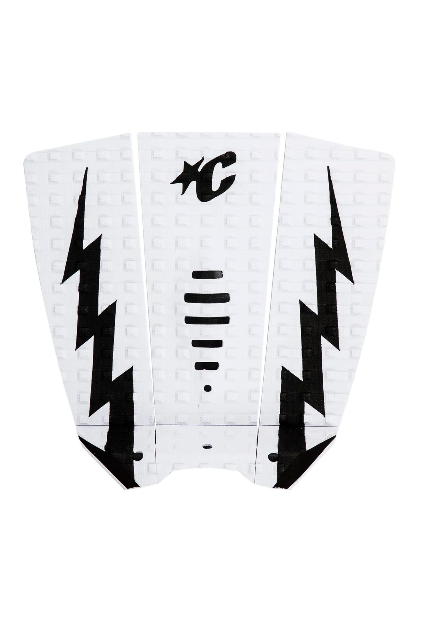 Creatures Mick Eugene Fanning traction pad white black full view