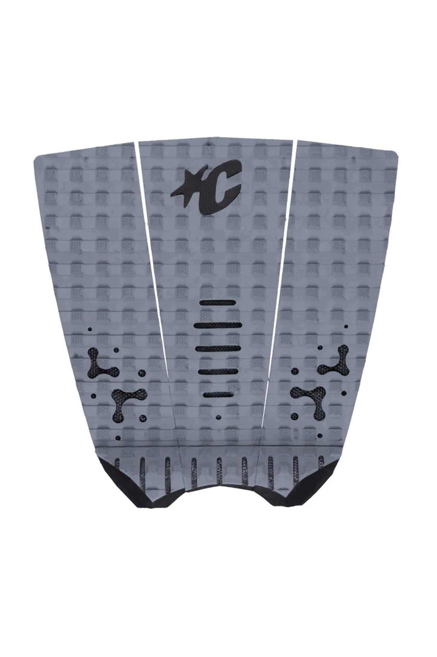 Creatures Mick Fanning Loc-Lite traction pad titanium black full view