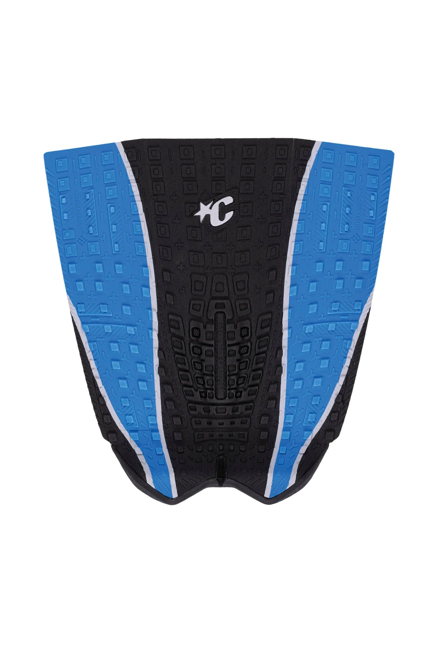 Creatures Proto 1.5 Pin Tail Ethan Ewing Eco Black Cobalt traction pad full view