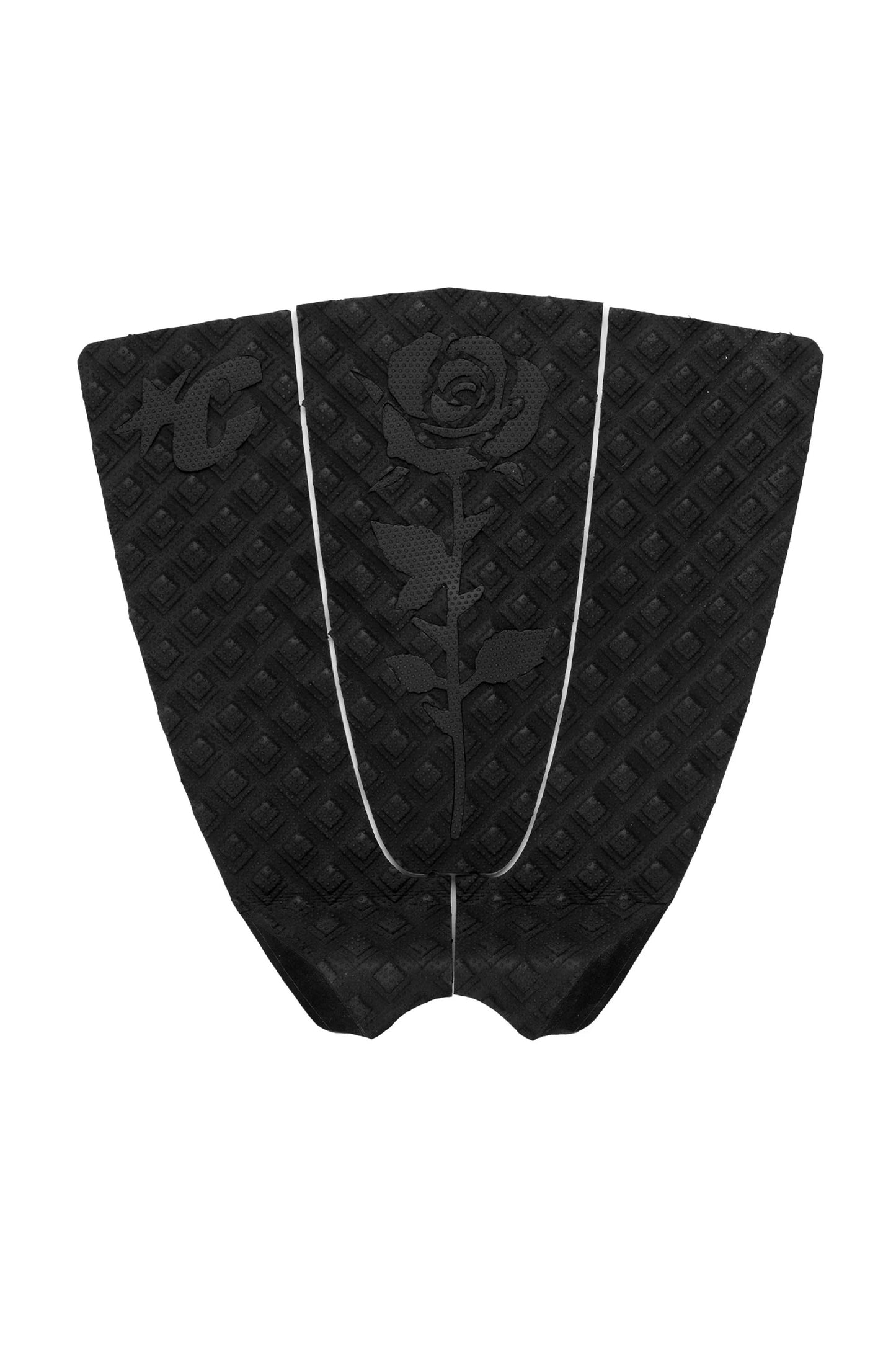 Creatures Signature Pin Tail Pro tail pad in black out wild rose colorway