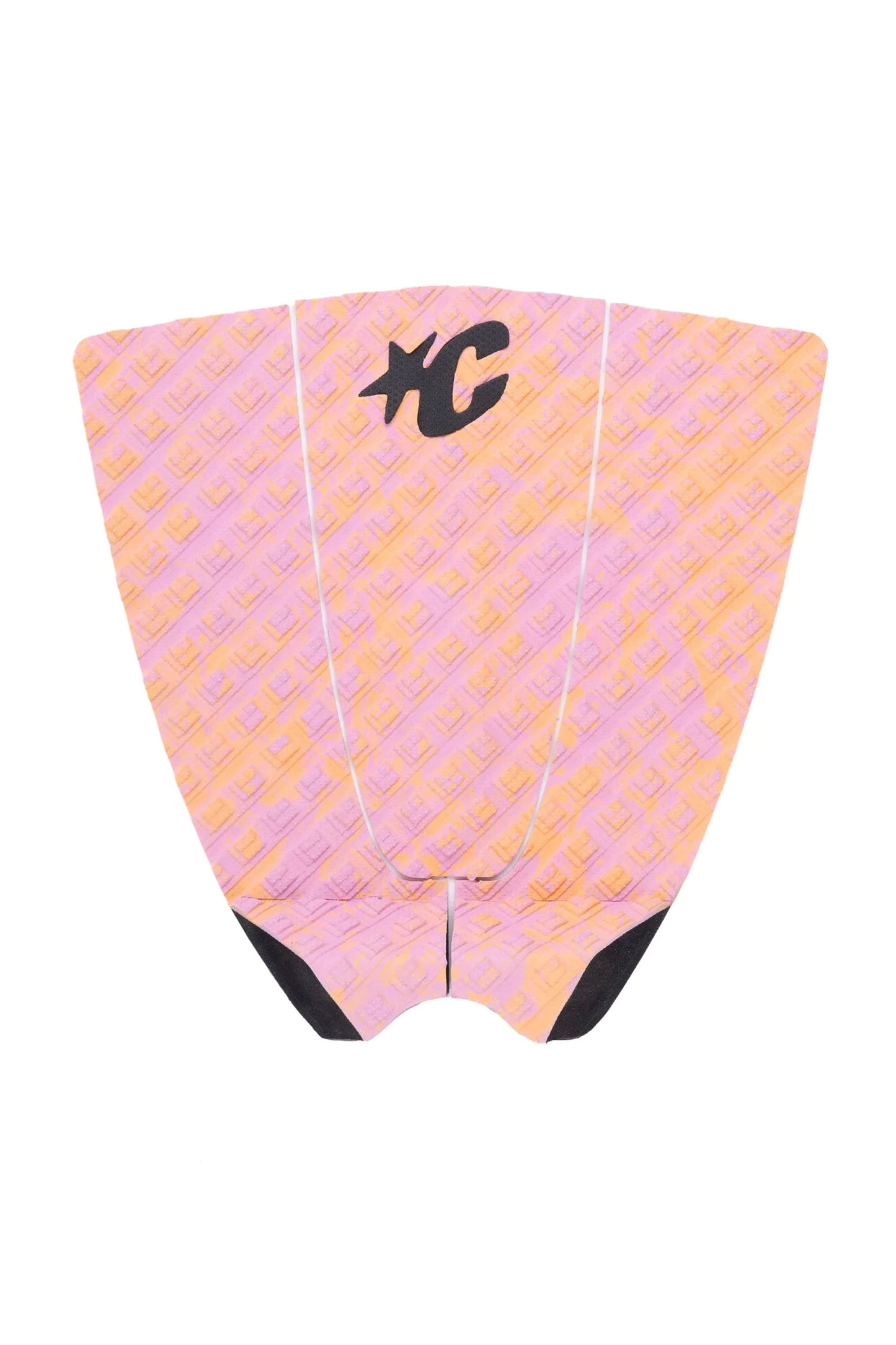 Creatures Signature Pin Tail Pro tail pad in guava swirl black colorway