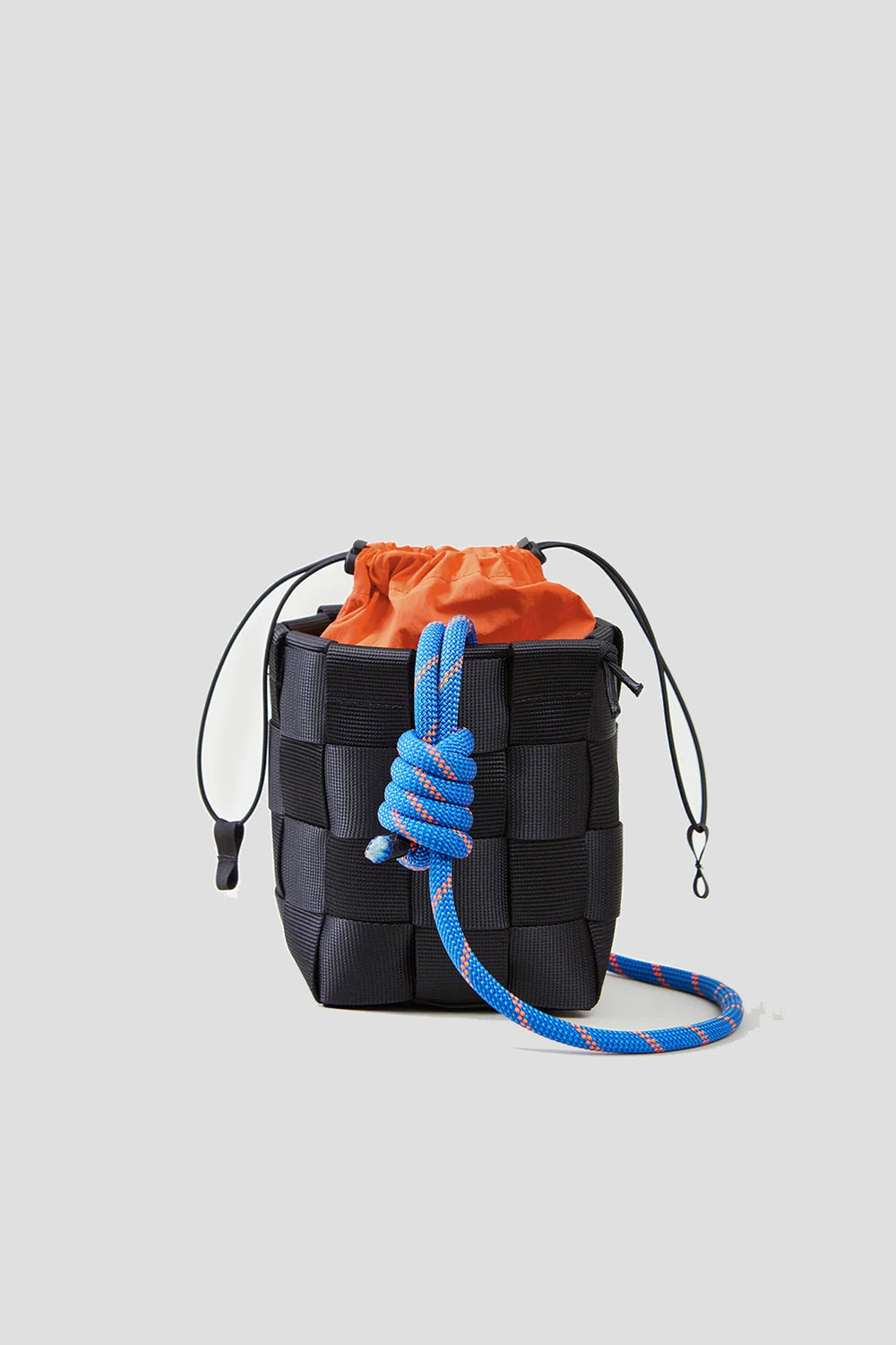 Pukas-Surf-Shop-Handbag-Pack-Bags-Drawstring-Square-Basket-Orange-Blue