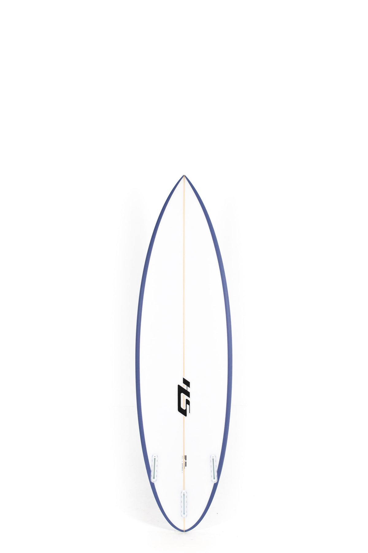 White and blue HaydenShapes Darknoiz size 6'1" on a white background by Pukas Surf Shop - 2