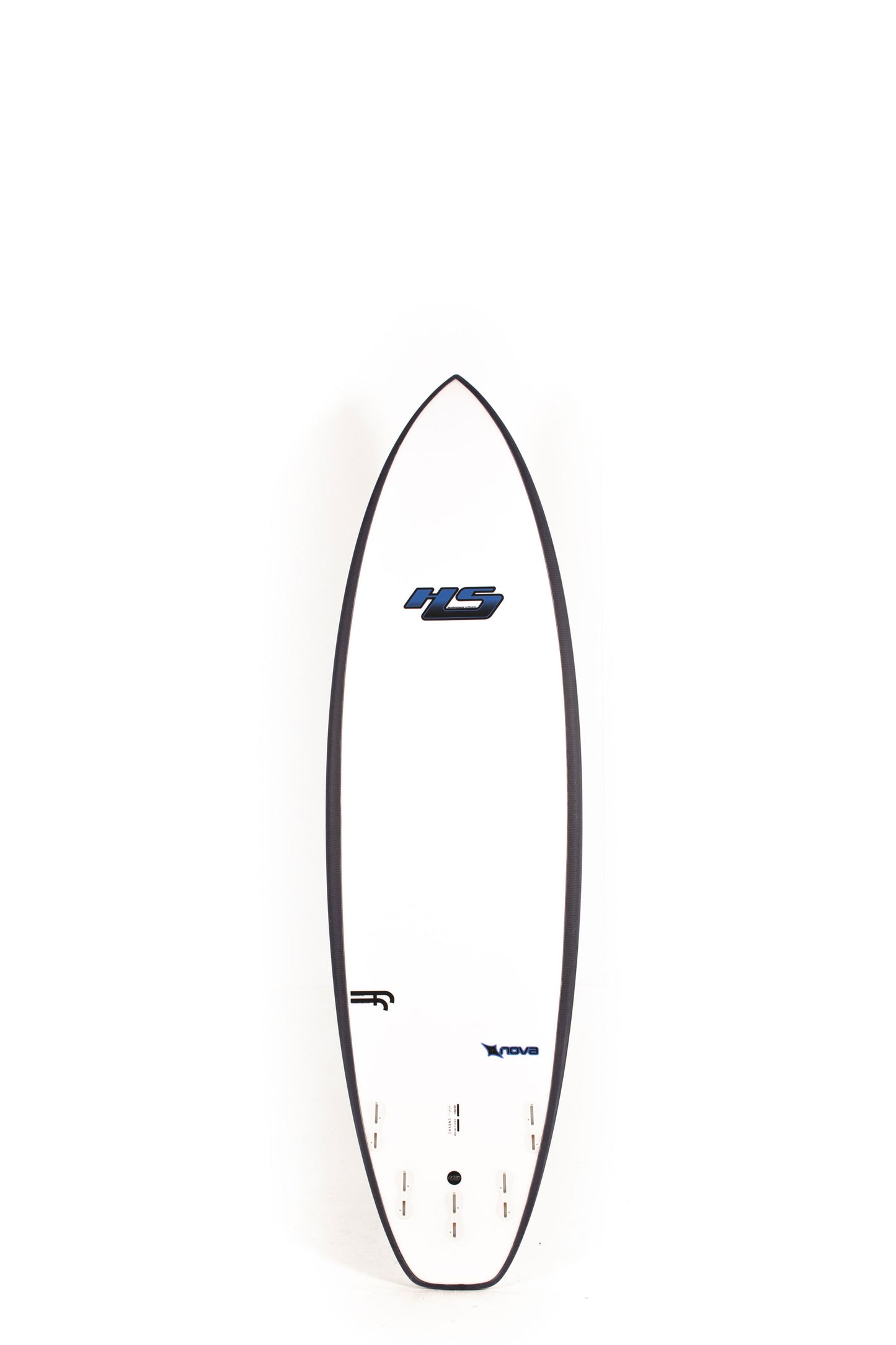 White Haydenshapes Surfboard Nova size 6'6" on a white Background by Pukas Surf Shop