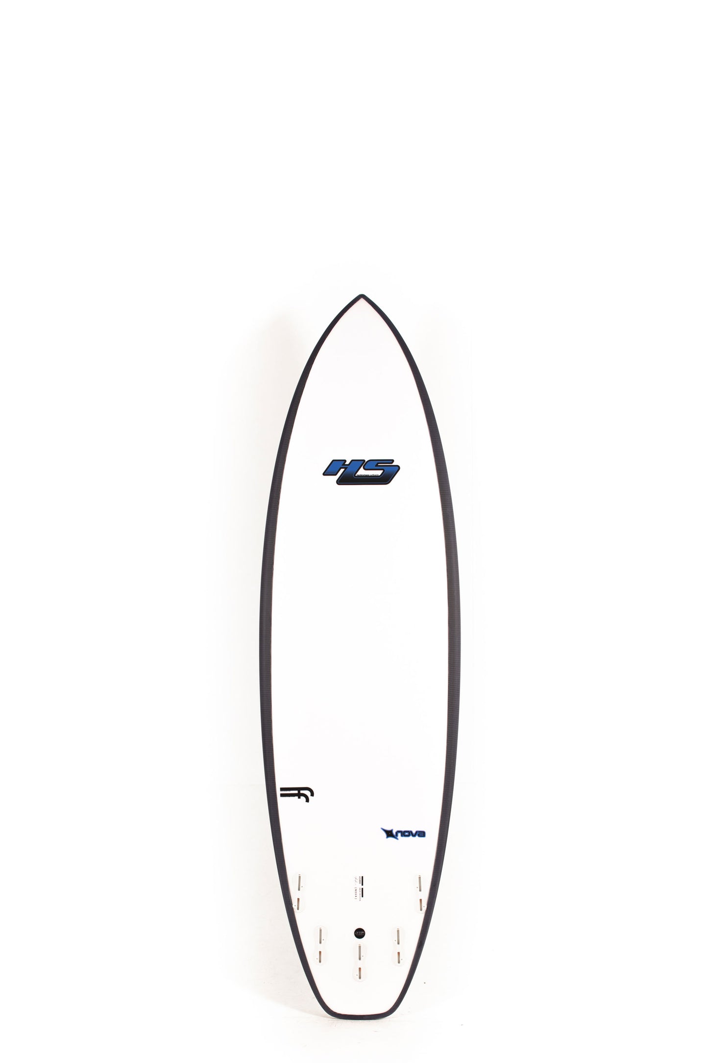 White Haydenshapes Nova size 6'8" on a white background by Pukas Surf Shop - 2