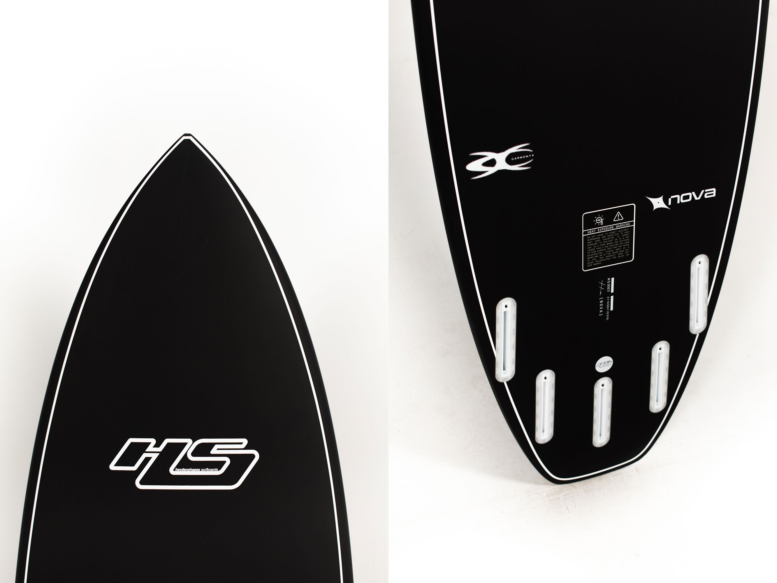 HaydenShapes NOVA CARBONYX - 5'7