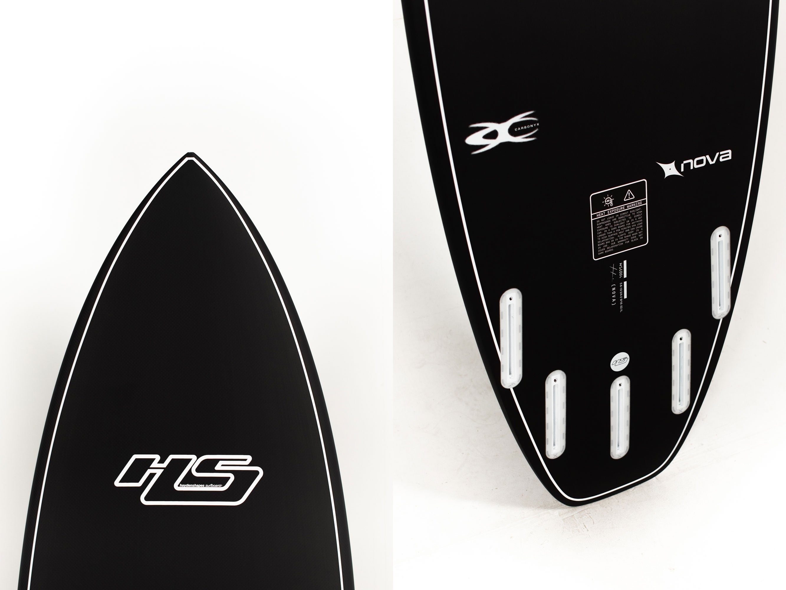 HaydenShapes NOVA CARBONYX 5'8