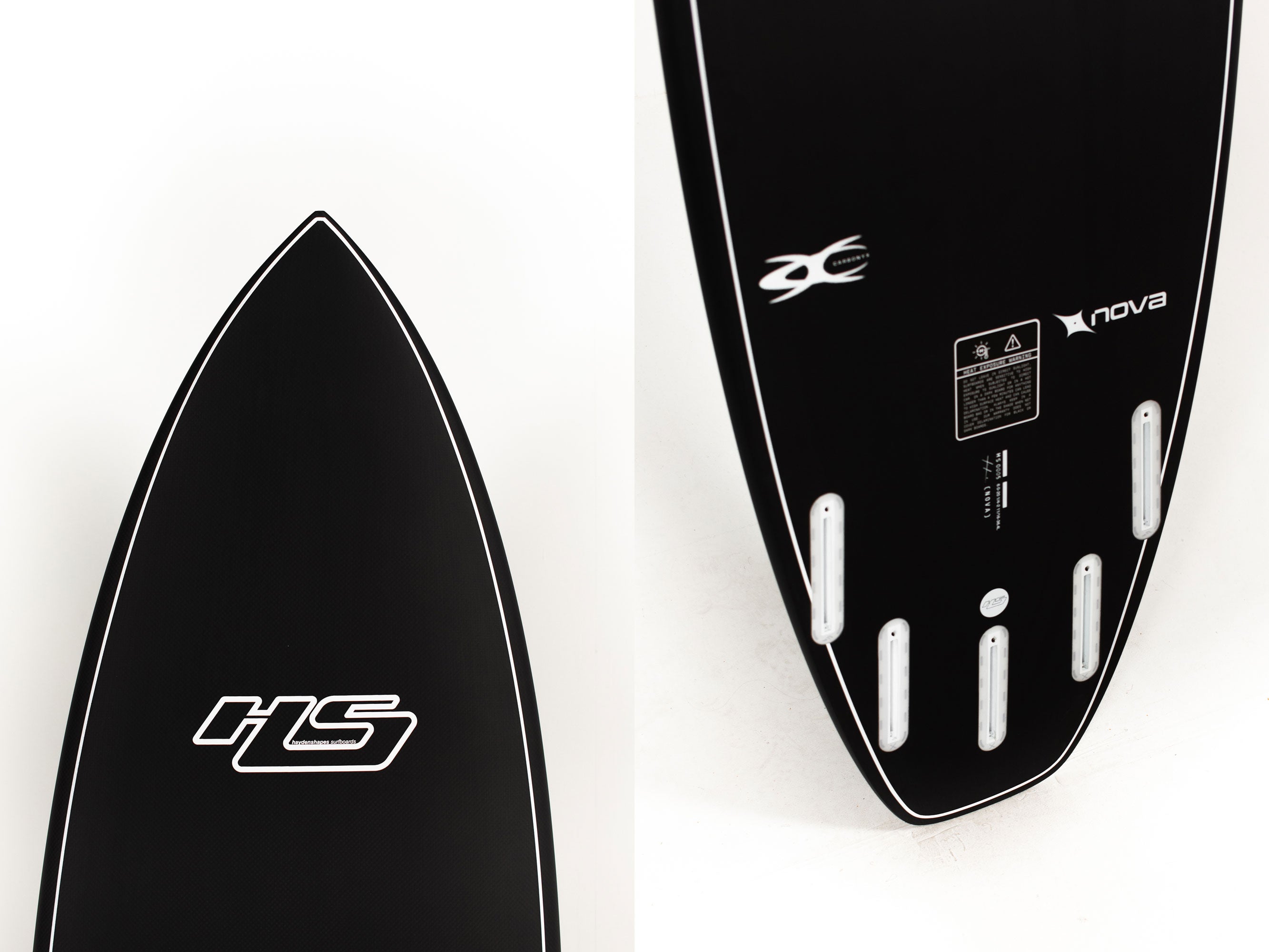 HaydenShapes NOVA CARBONYX - 6'8