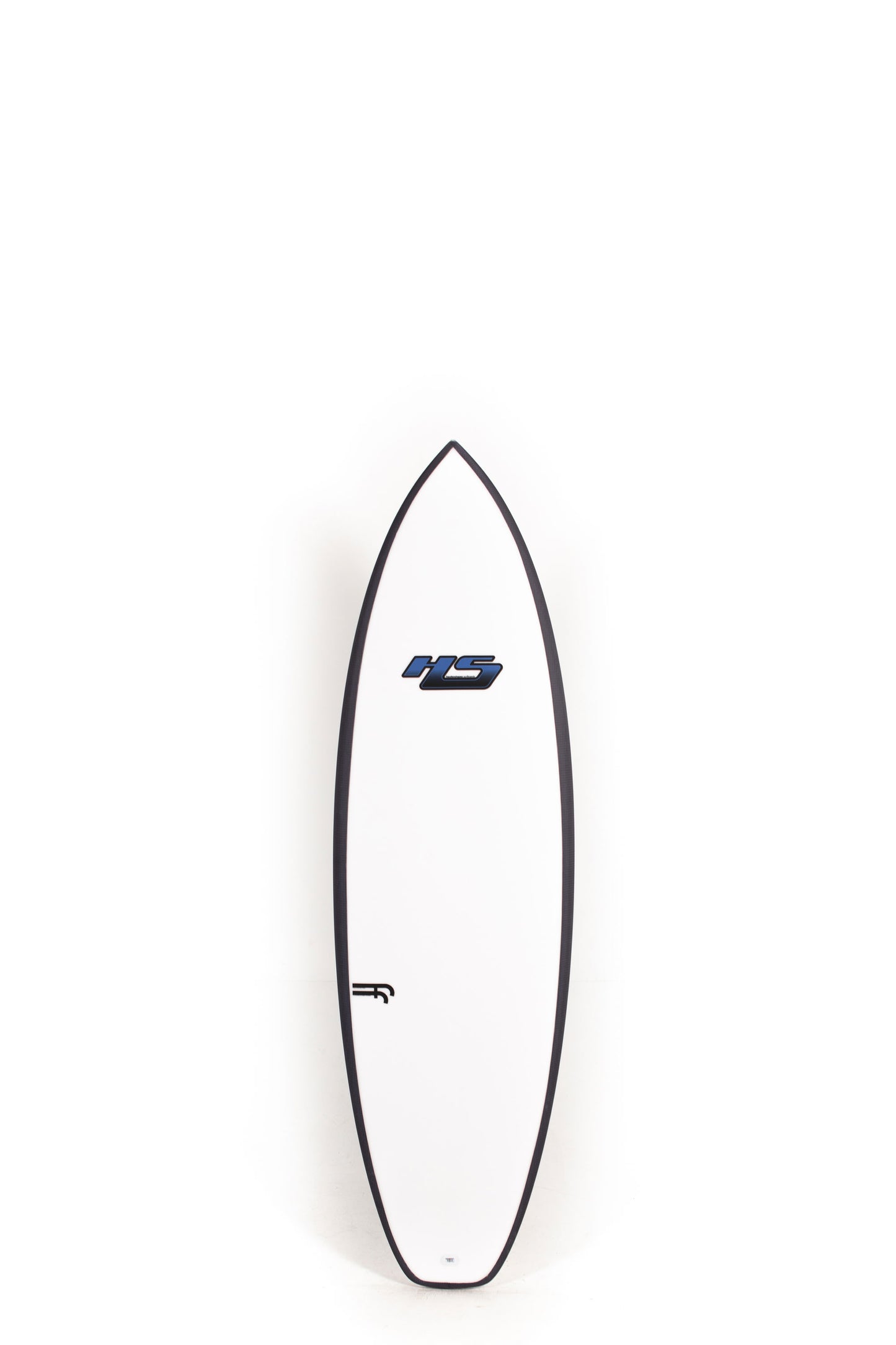 White Haydenshapes Nova surfboard size 5'10" on a white background by Pukas Surf Shop - 1